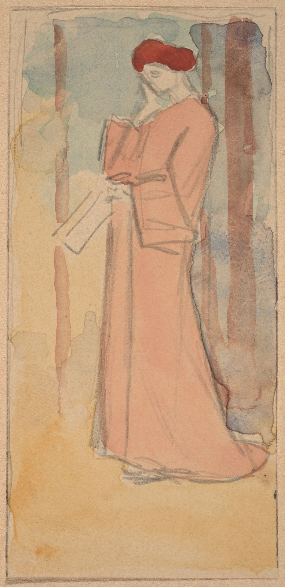 Study for a Panel by Charles Sprague Pearce