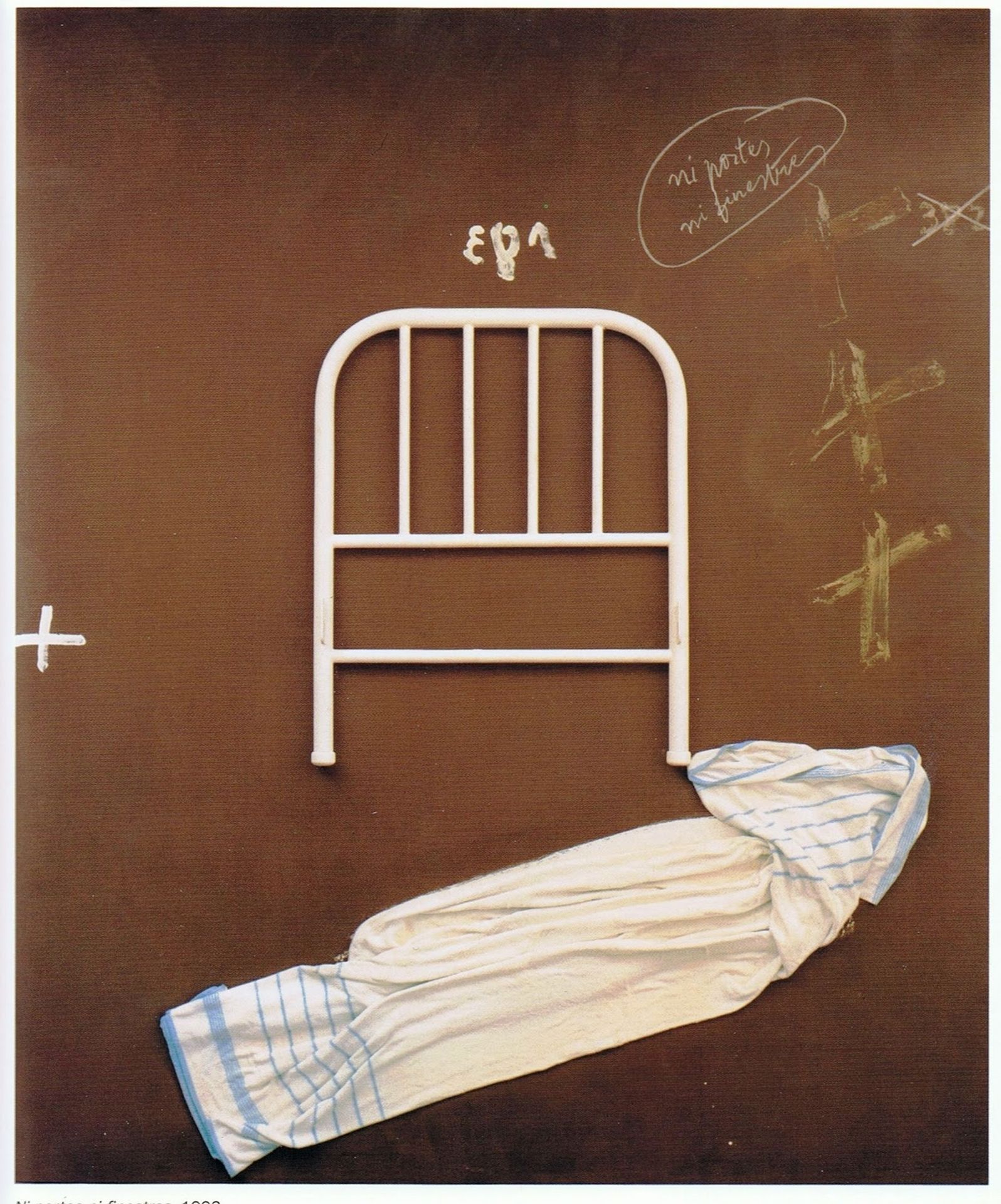 No doors or windows by Antoni Tapies