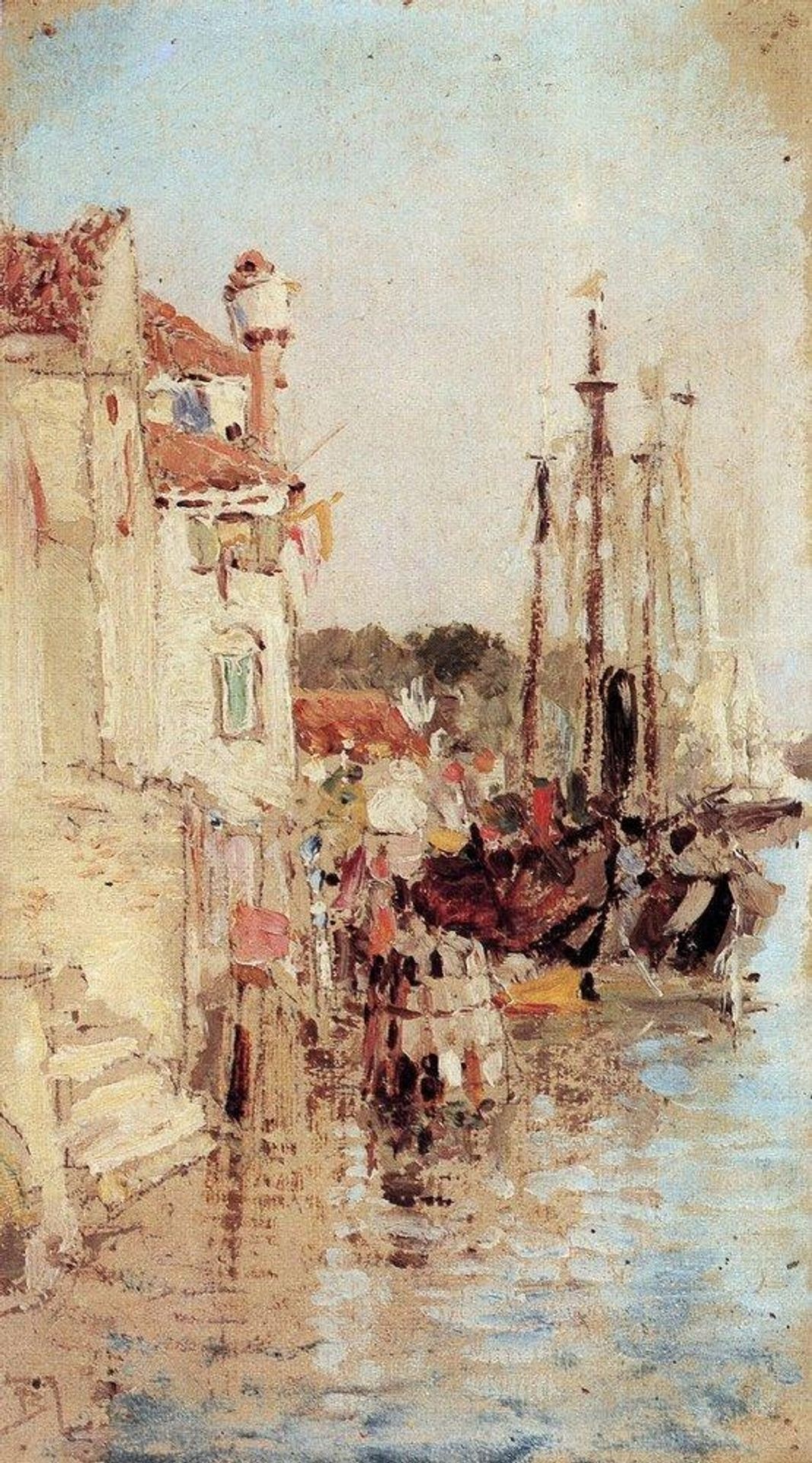 Venice. Channals. by Vasily Polenov