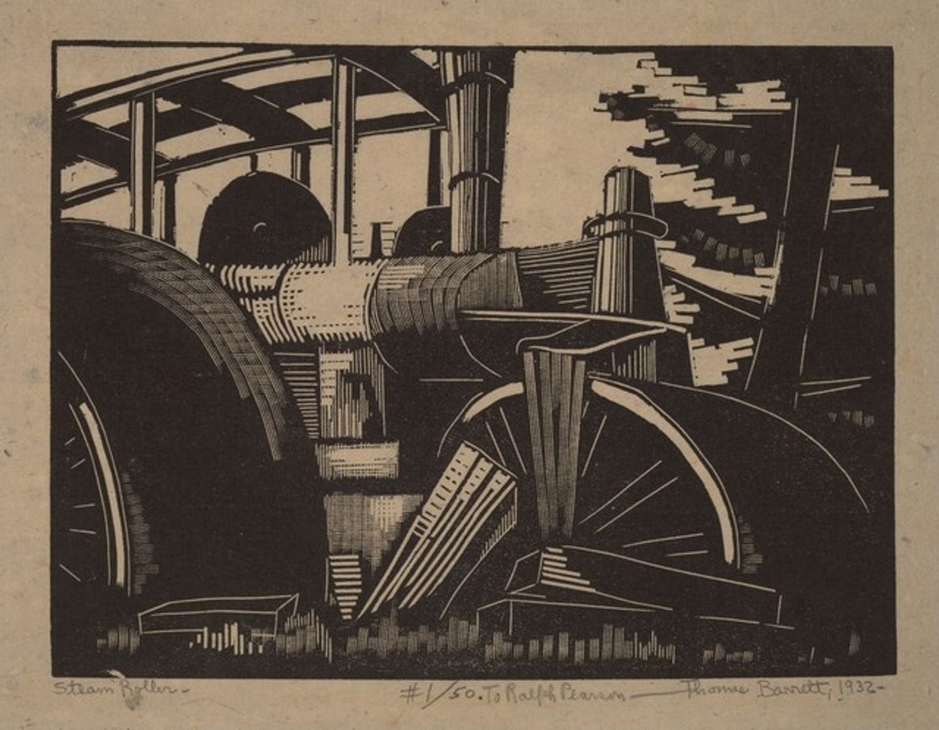Steam Roller by Thomas Weeks Barrett