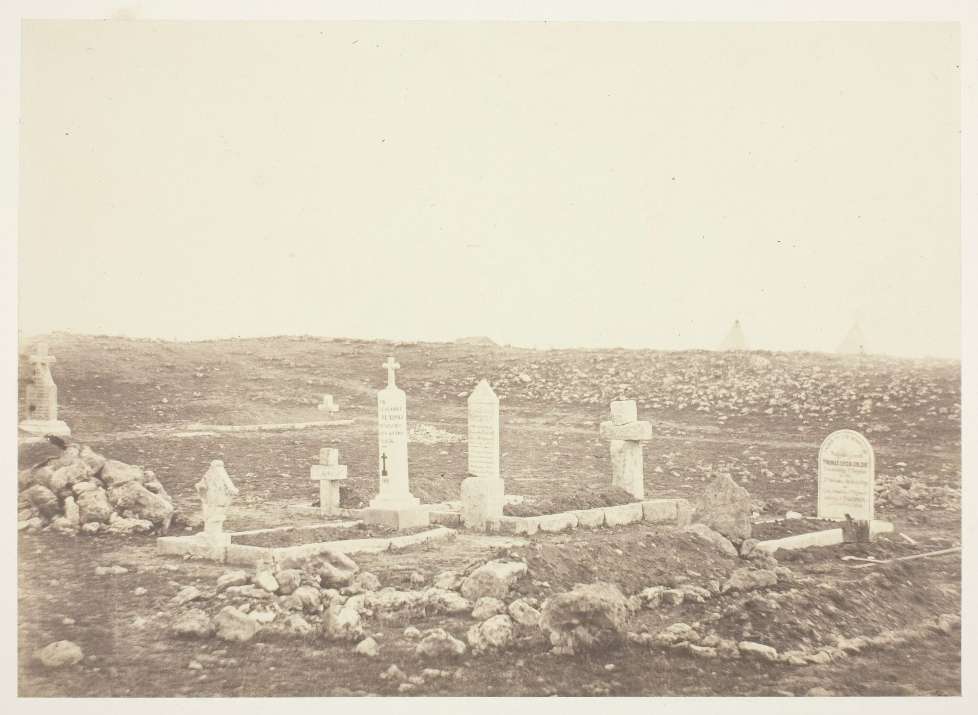Cemetery, Cathcart's Hill by Roger Fenton