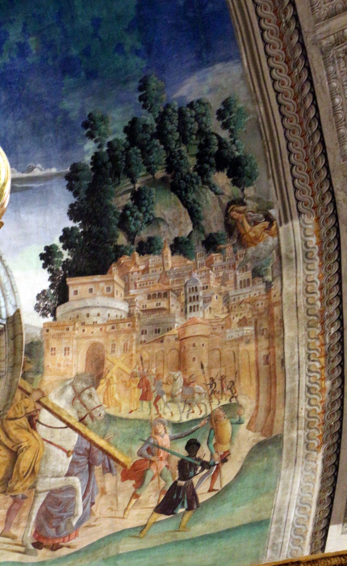 Stories of the Holy Cross by Antoniazzo Romano