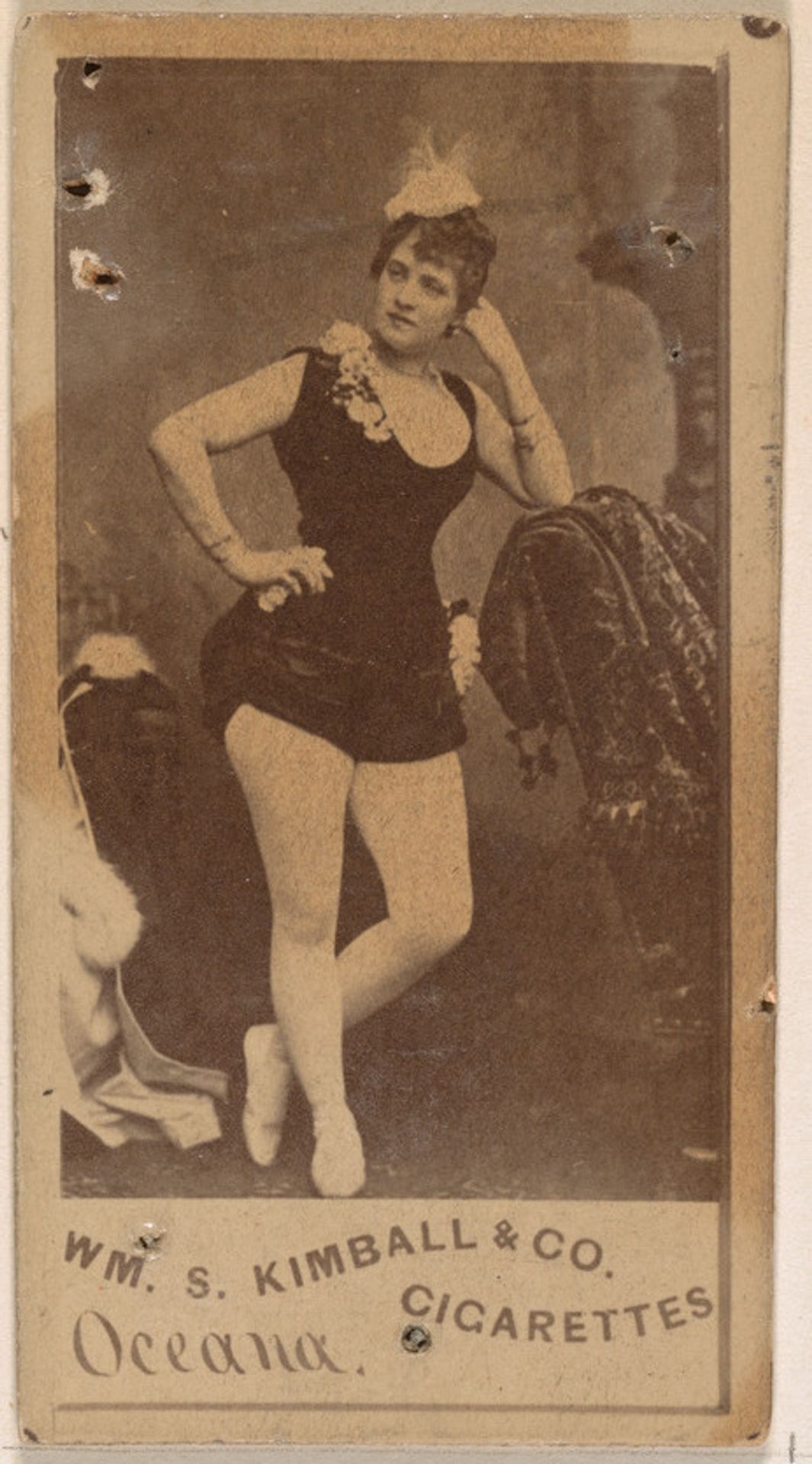 Miss Oceana, from the Actresses series (N203) issued by Wm. S. Kimball & Co. by William S. Kimball & Company