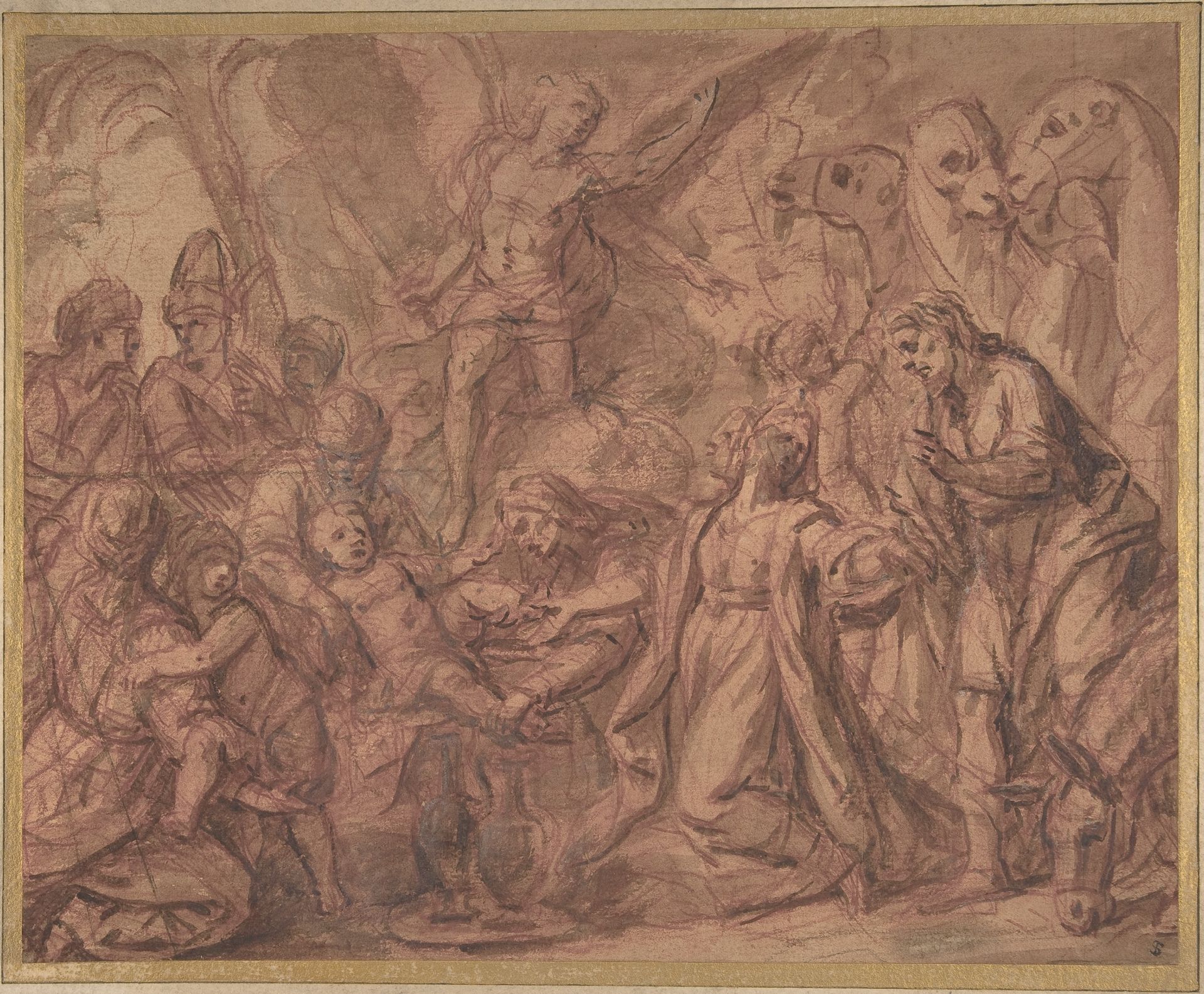 The Son of Moses Circumcised by Anonymous
