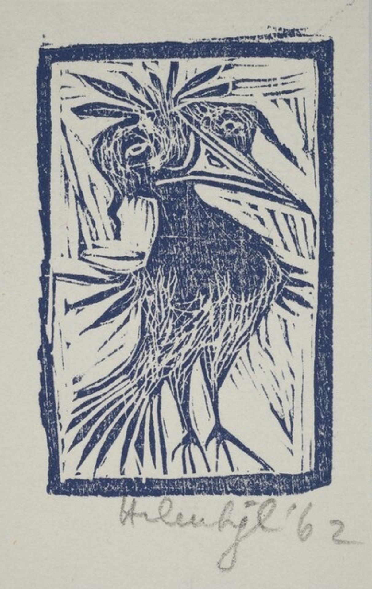 Card with Bird by Helen Siegl