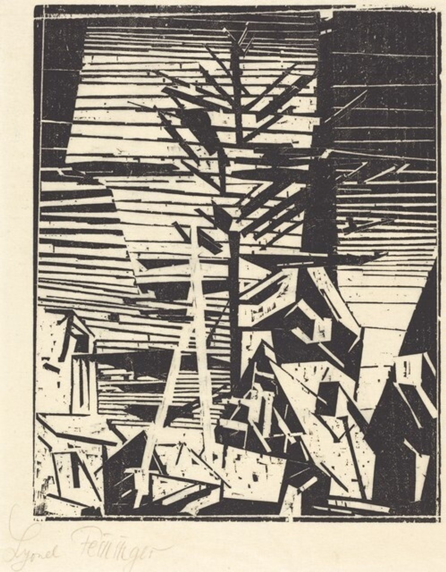 Gelmeroda by Lyonel Feininger