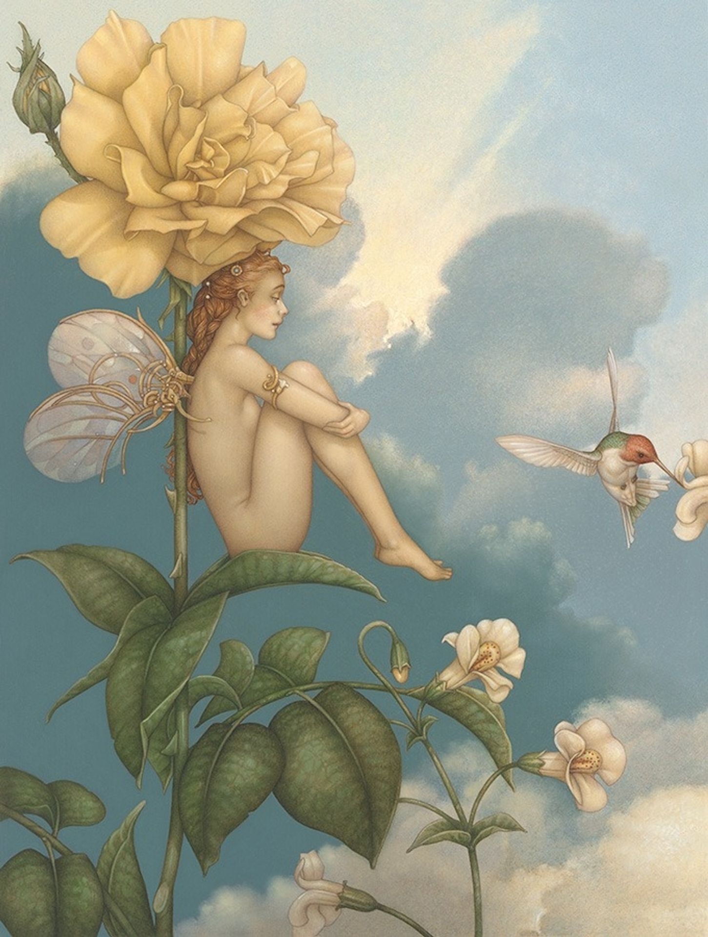 Shade of the Rose by Michael Parkes