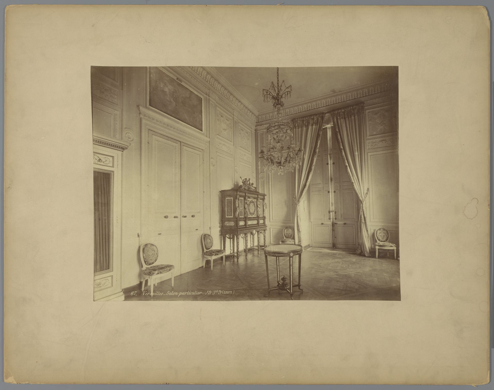 Kamer met spiegels in het Paleis van Versailles by JD