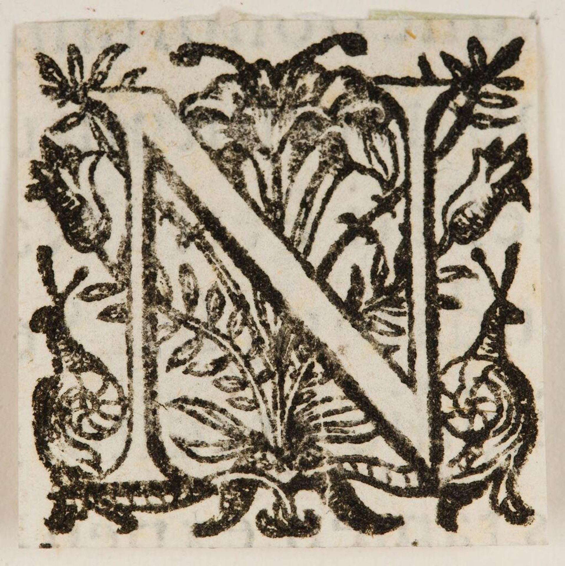 Letter N by Anonymous