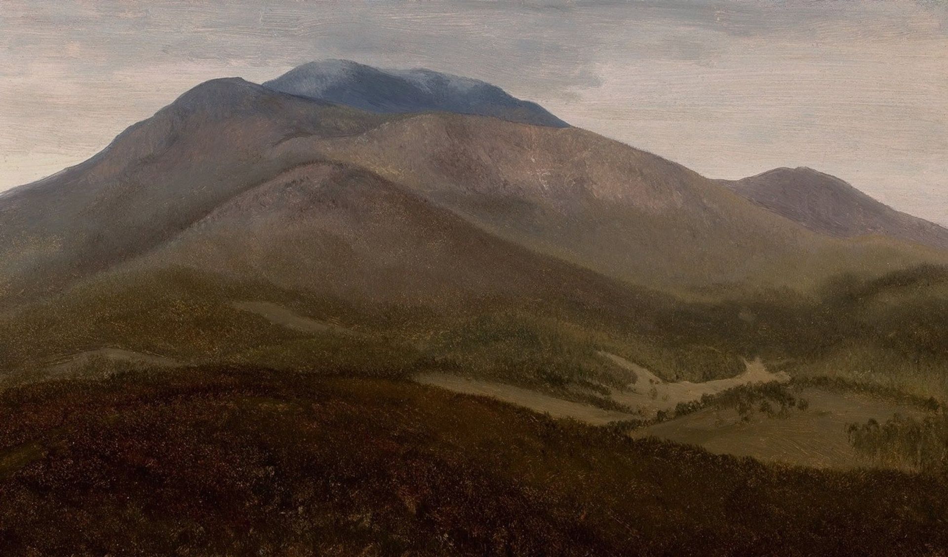 White Mountains, New Hampshire by Albert Bierstadt