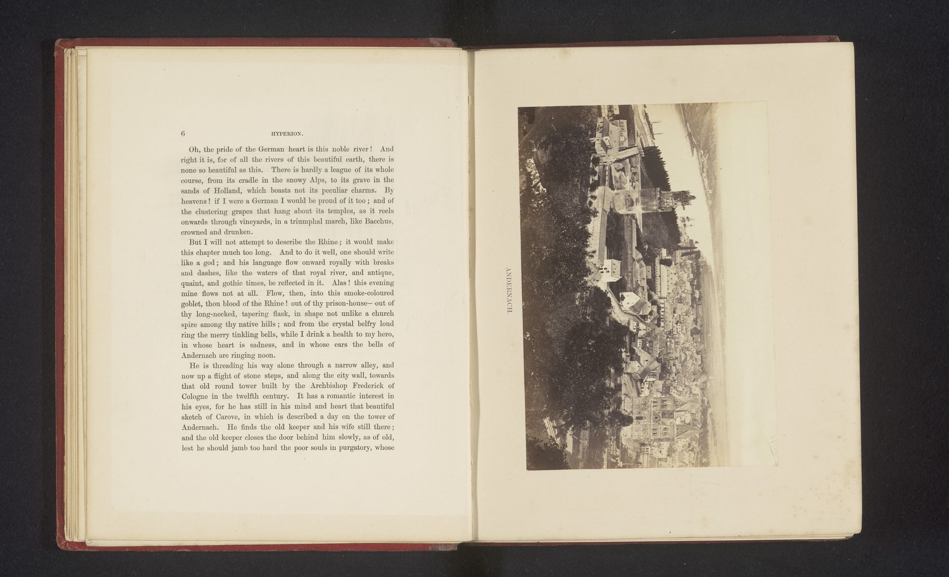 Gezicht op Andernach by Francis Frith