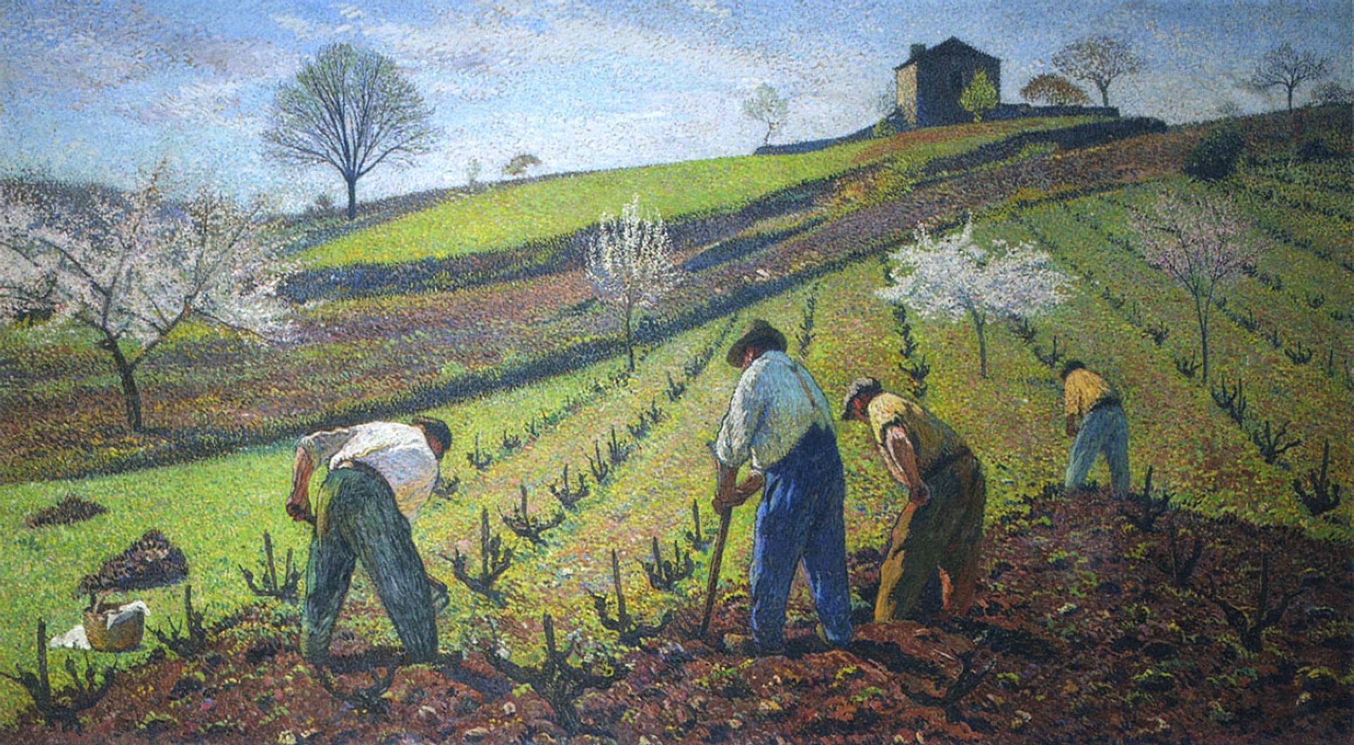 Cultivation of the Vines by Henri Martin