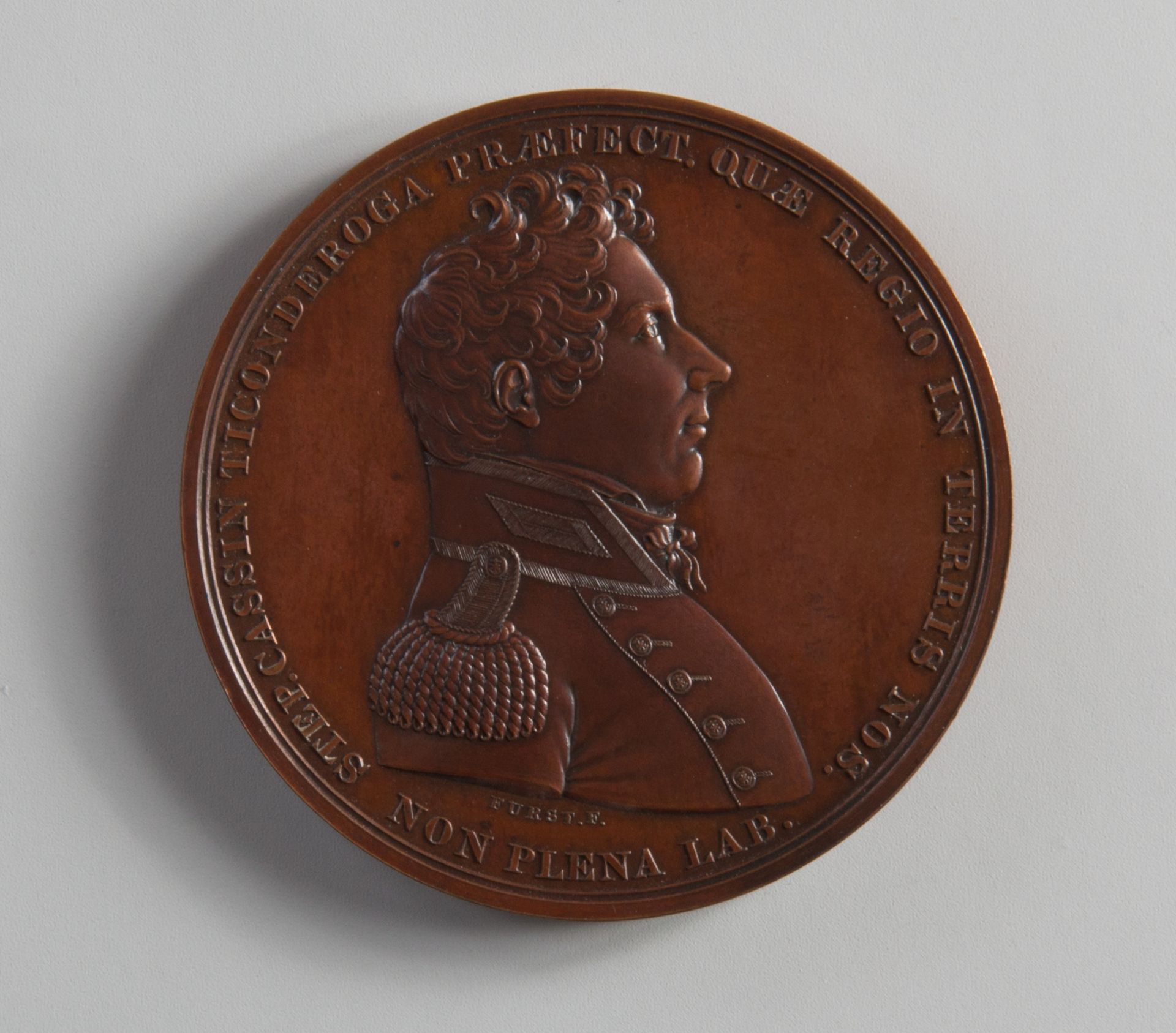 Medal of Lieutenant Stephen Cassin by Moritz Fürst