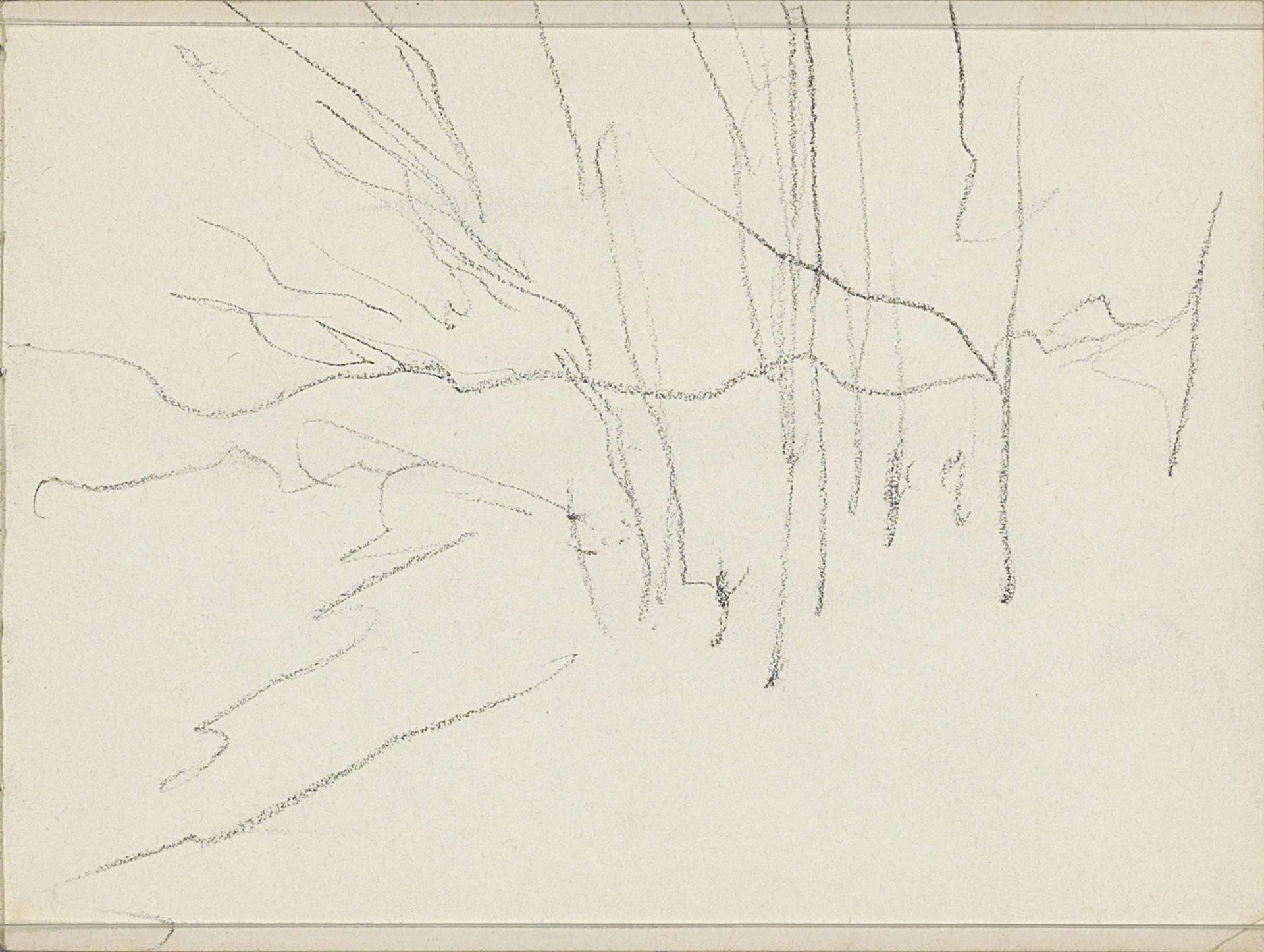Bomen by Anton Mauve