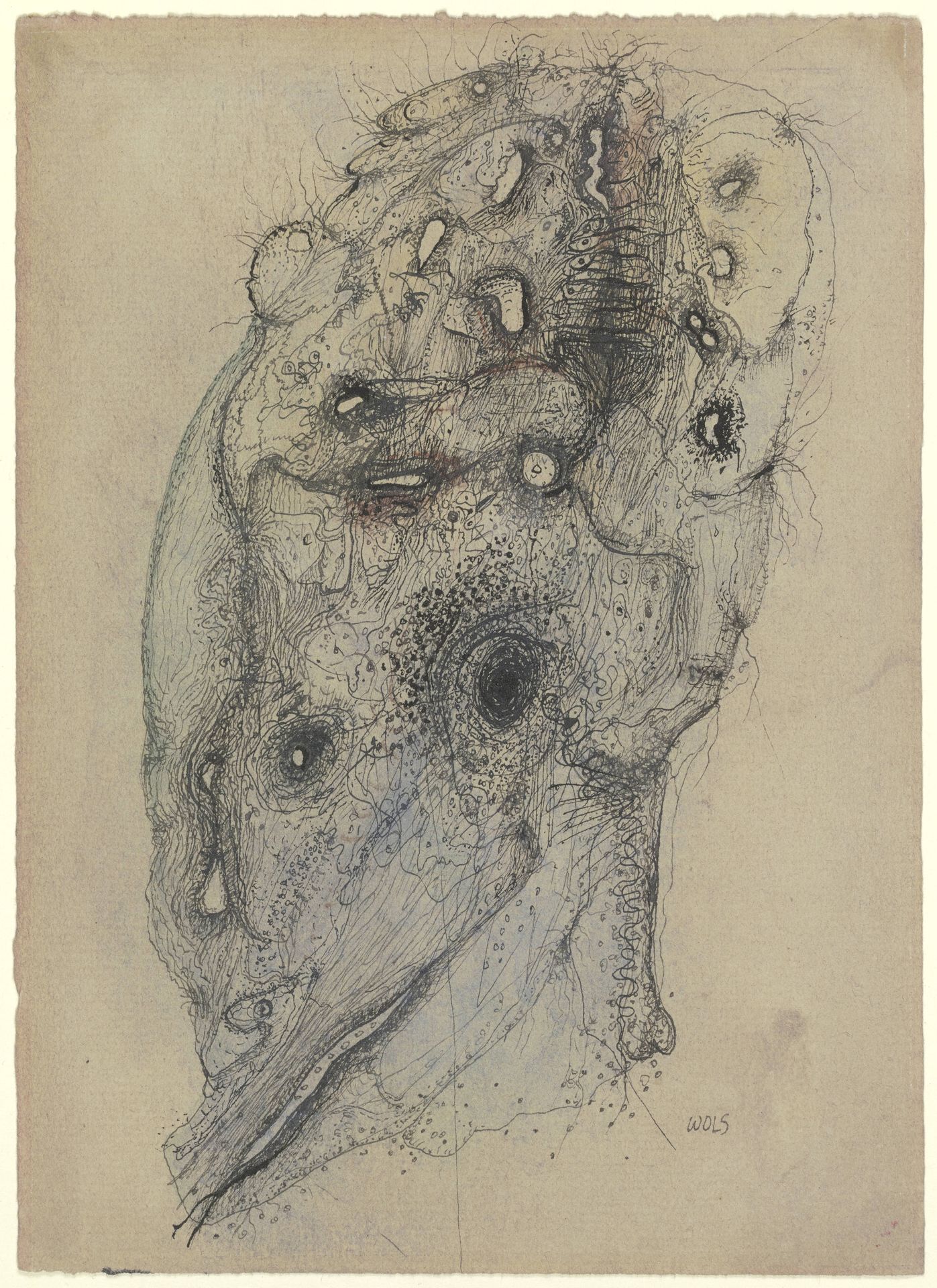 Injured Head by Wols
