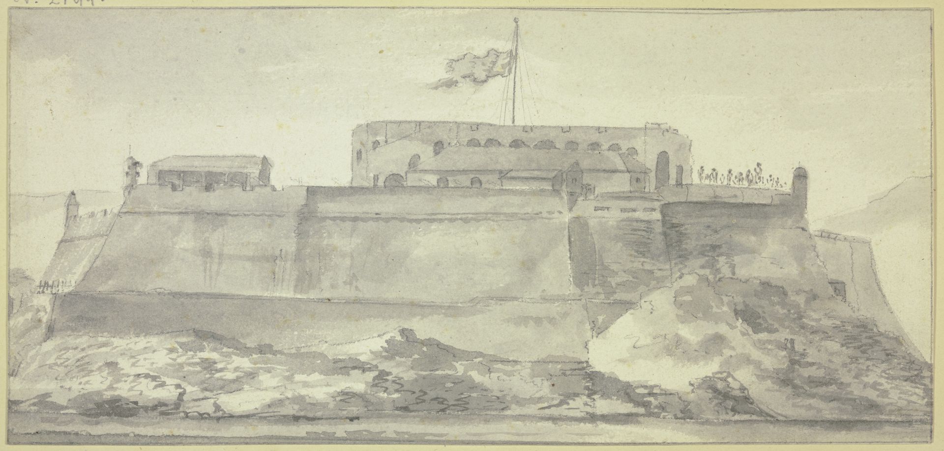 Castel del Nuovo in Naples by Jan Wils