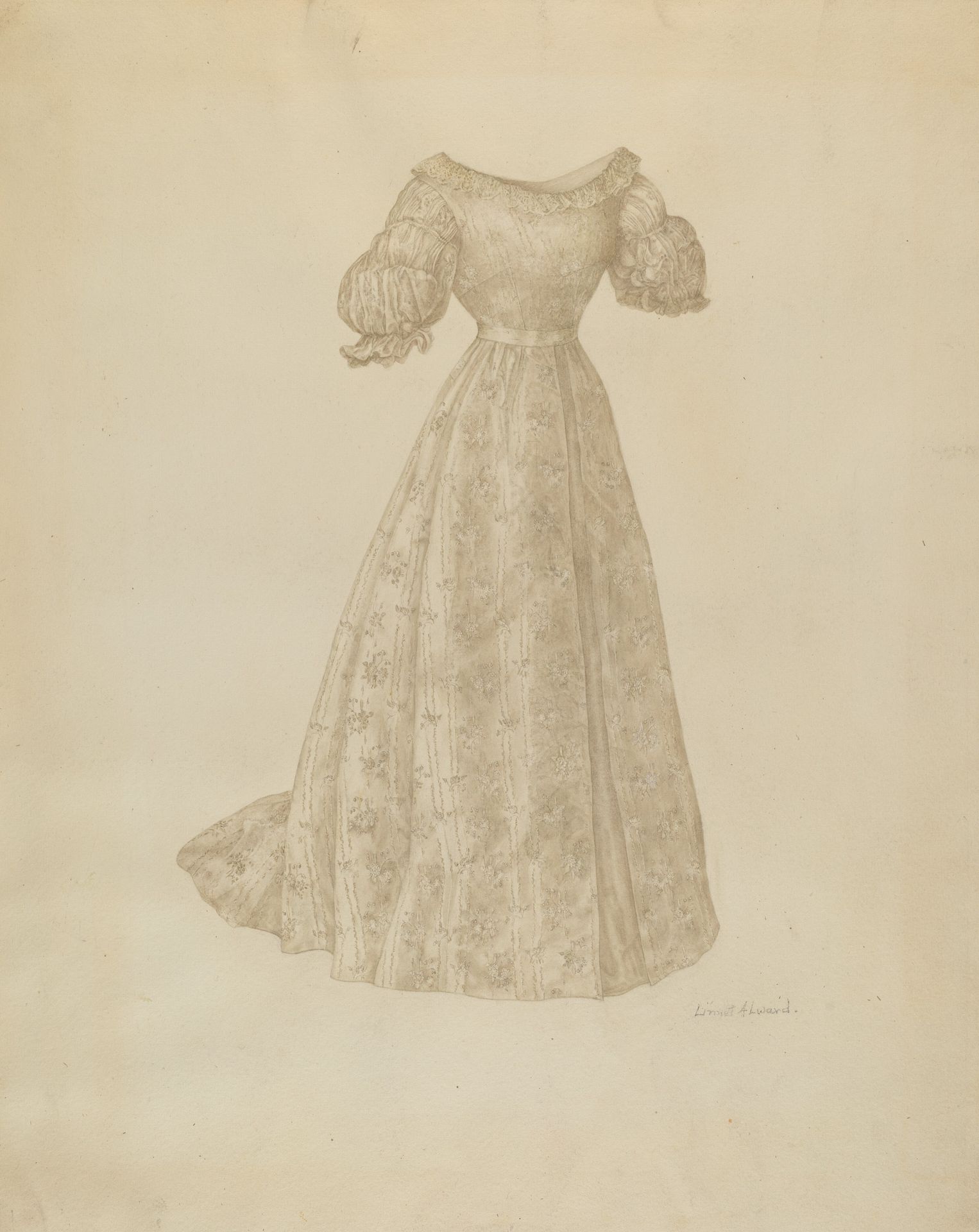 Wedding Dress by Linnet Alward