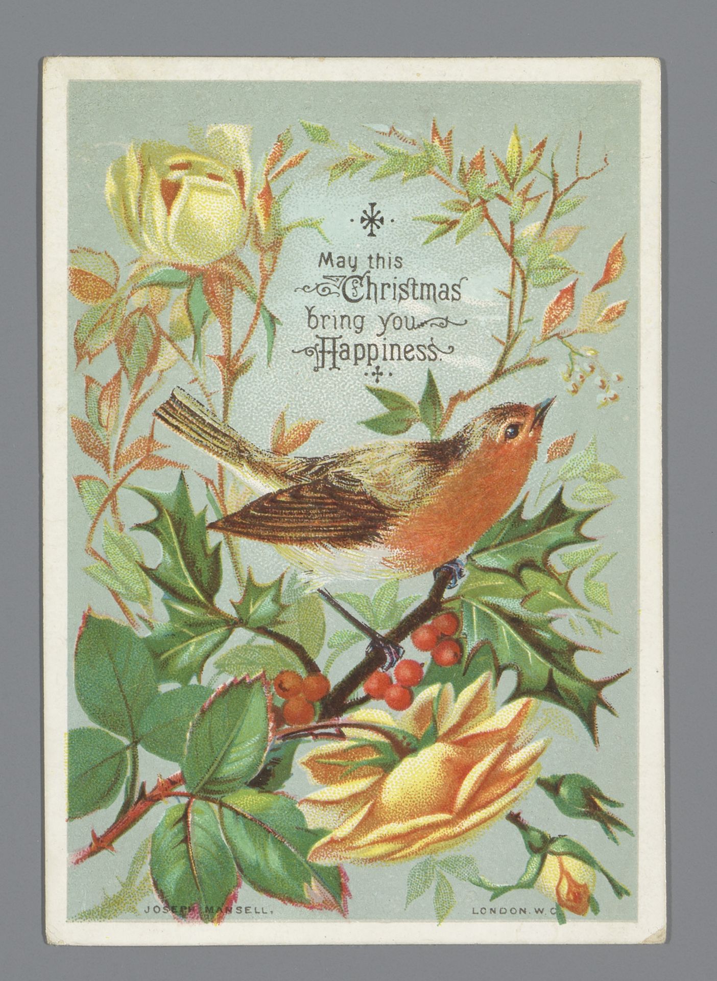 Kerst- en nieuwjaarswens voor 1880 of 1881 van Amy aan Cathy by Anonymous