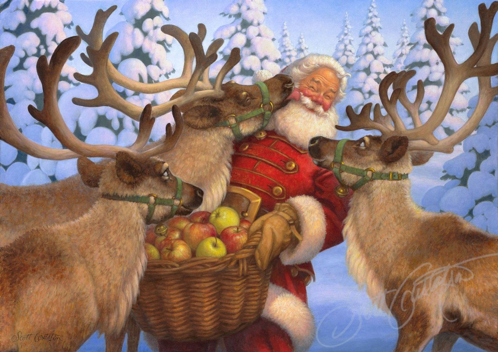 Santa’s Treat by Scott Gustafson