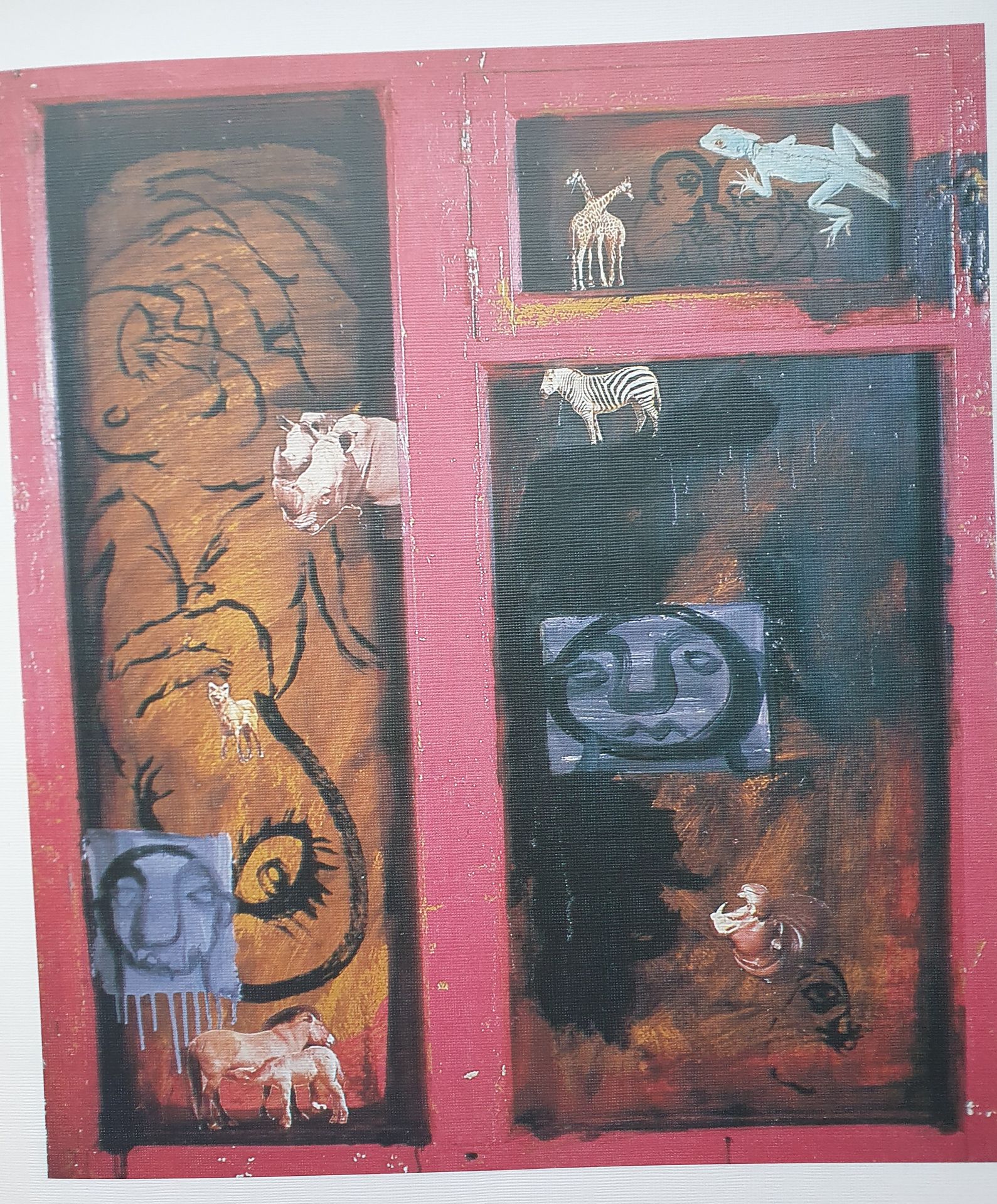 The death of the tractor operator (back side) by Oleg Holosiy