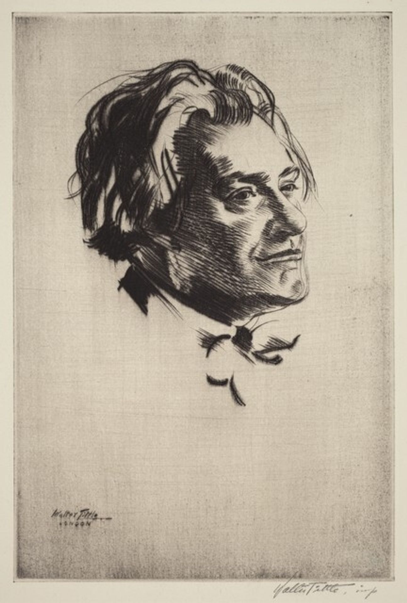 James McBey by Walter Tittle
