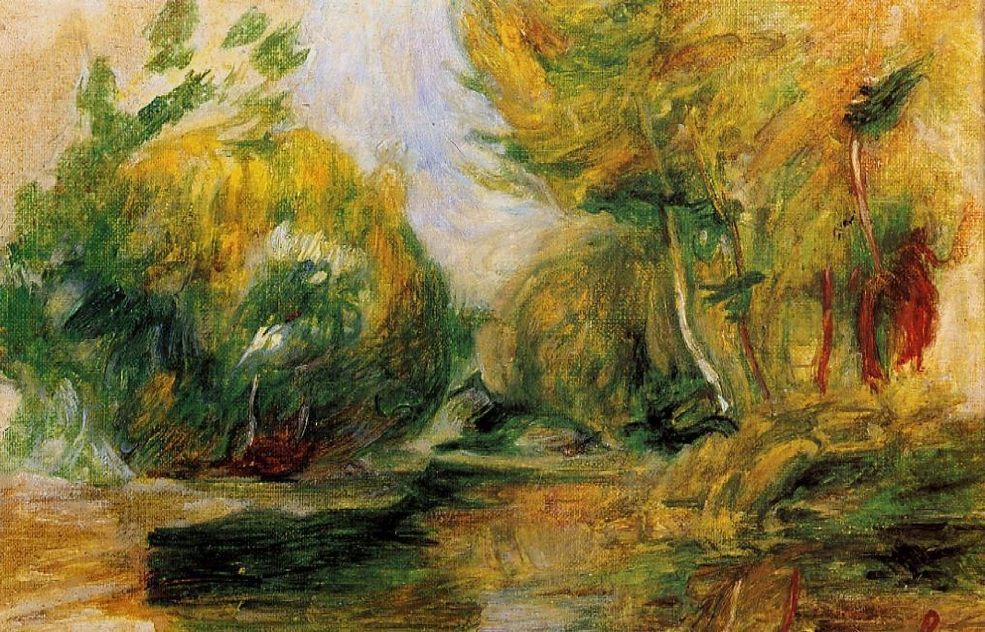 Landscape by Pierre-Auguste Renoir