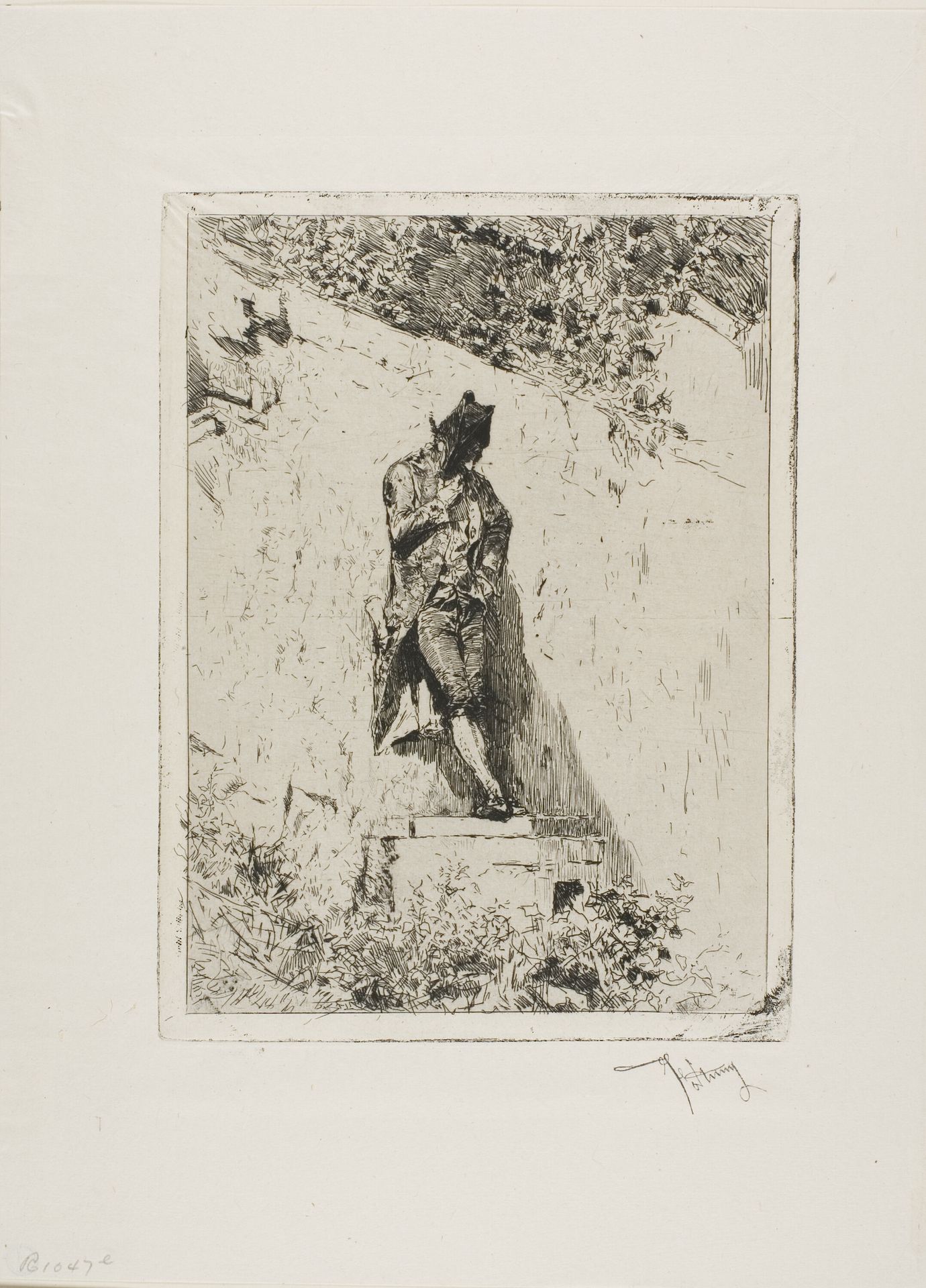 Meditation by Mariano Fortuny Marsal