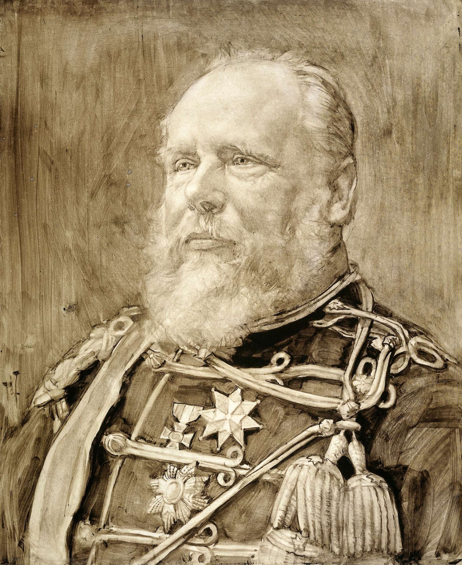 Portret van Willem III, koning der Nederlanden by Pieter de Josselin de Jong