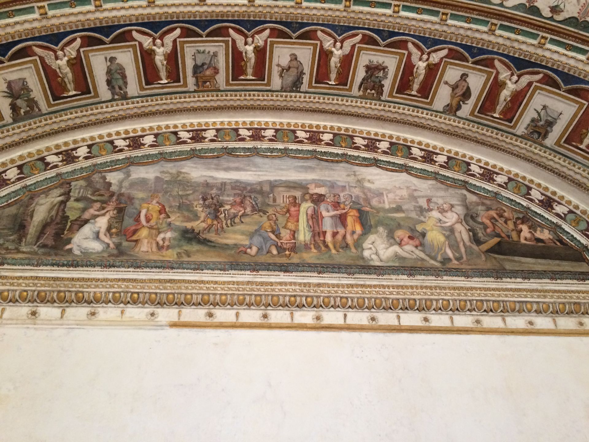 Ceiling Decoration by Francesco de' Rossi (Francesco Salviati), "Cecchino"