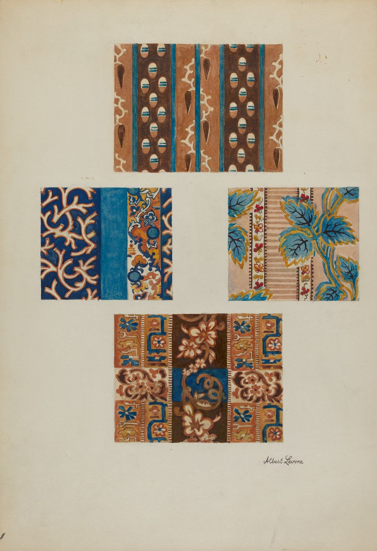 Printed Cotton by Albert Levone