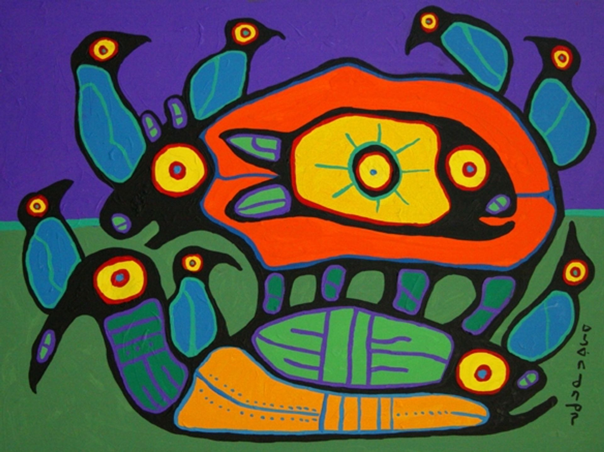 All Life by Norval Morrisseau