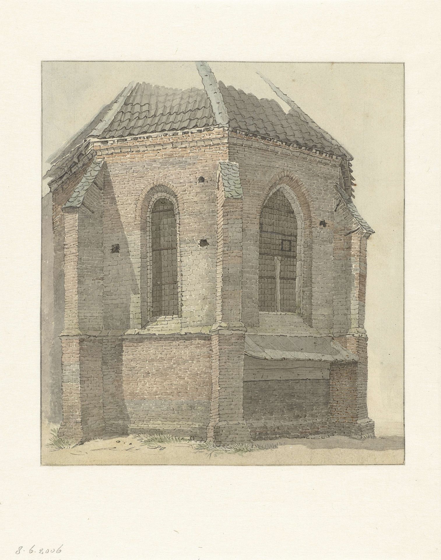 Oude kerk van Vaassen by Gerrit Hulseboom
