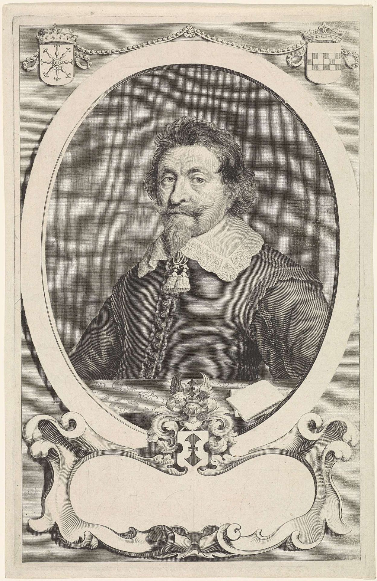 Portret van Winand ab Heimbach by Theodor Matham