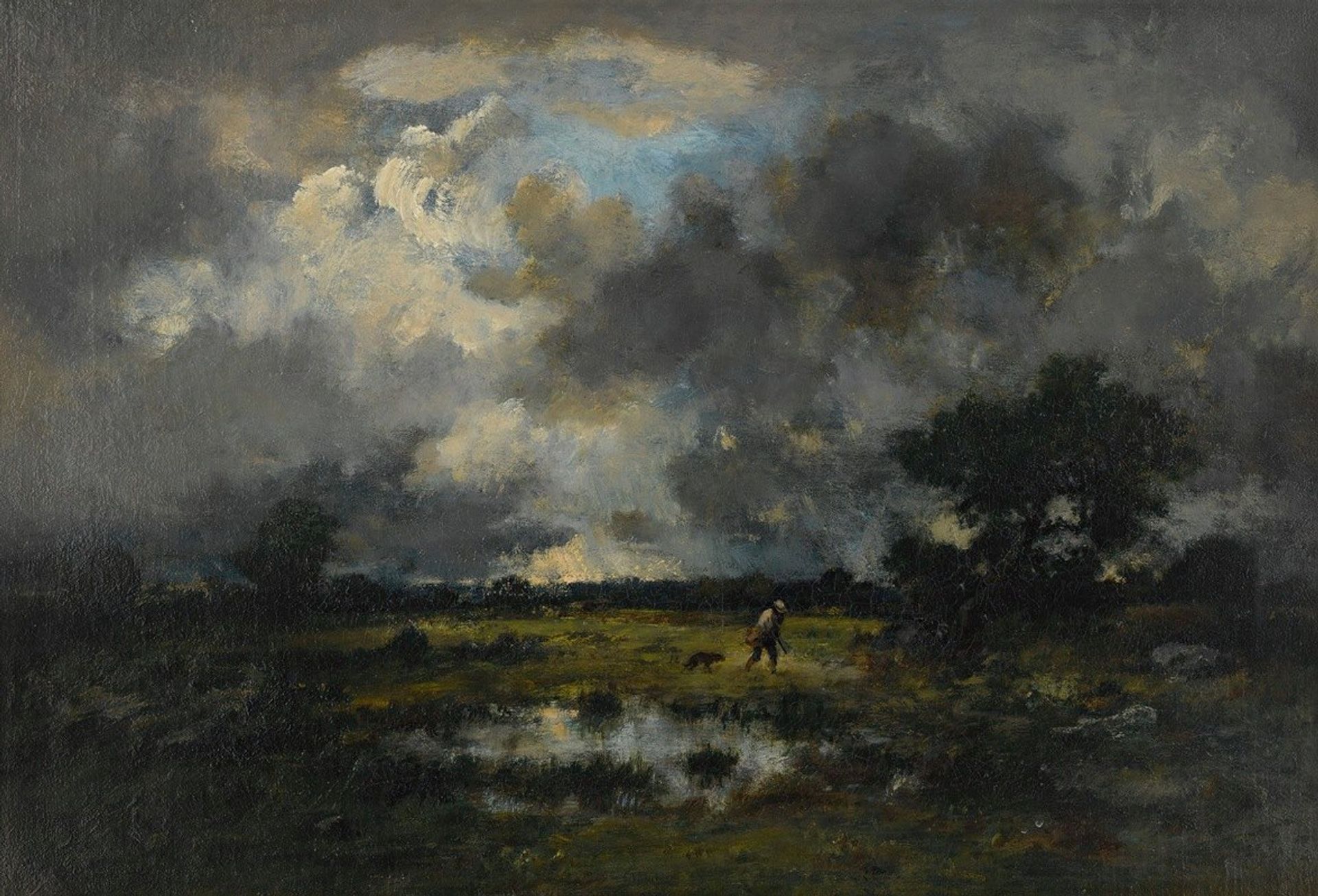 L’orage by Narcisse-Virgilio Diaz