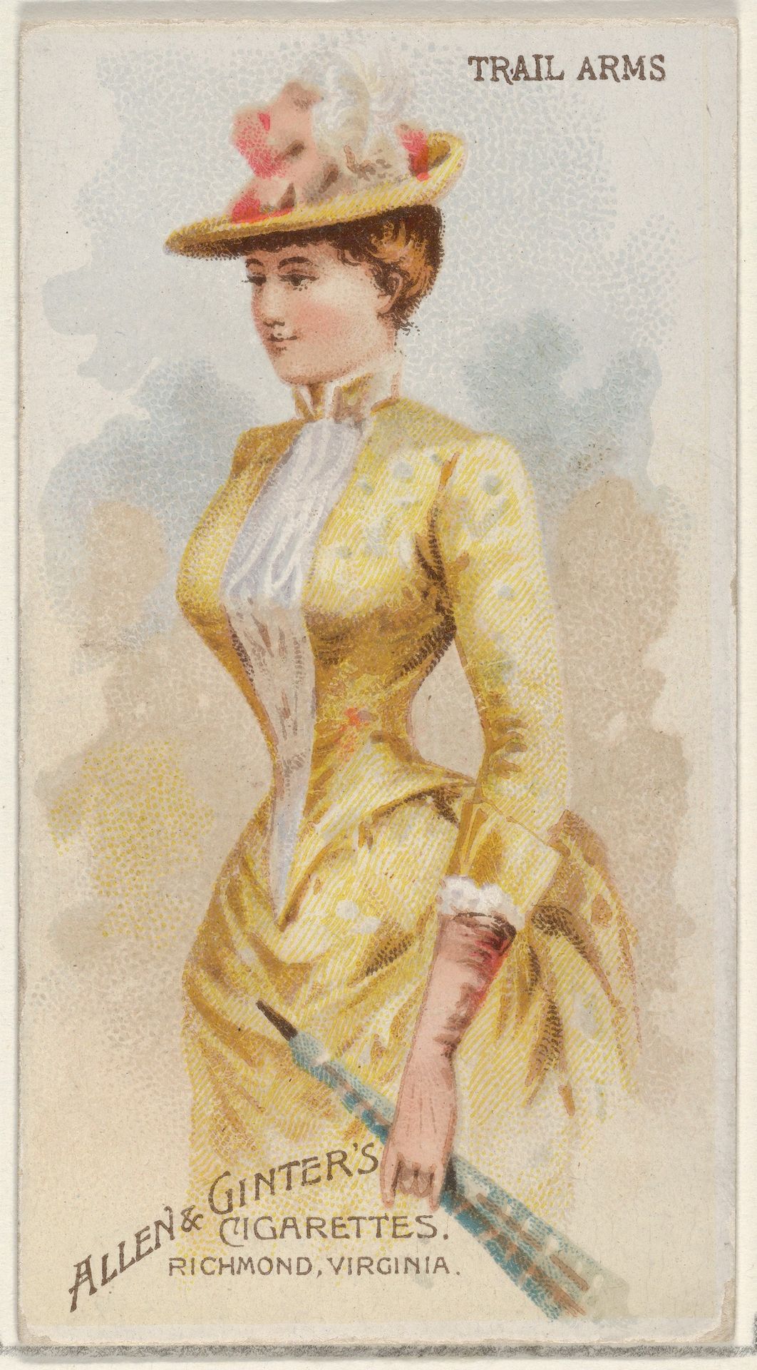Trail Arms, from the Parasol Drills series (N18) for Allen & Ginter Cigarettes Brands by Allen & Ginter