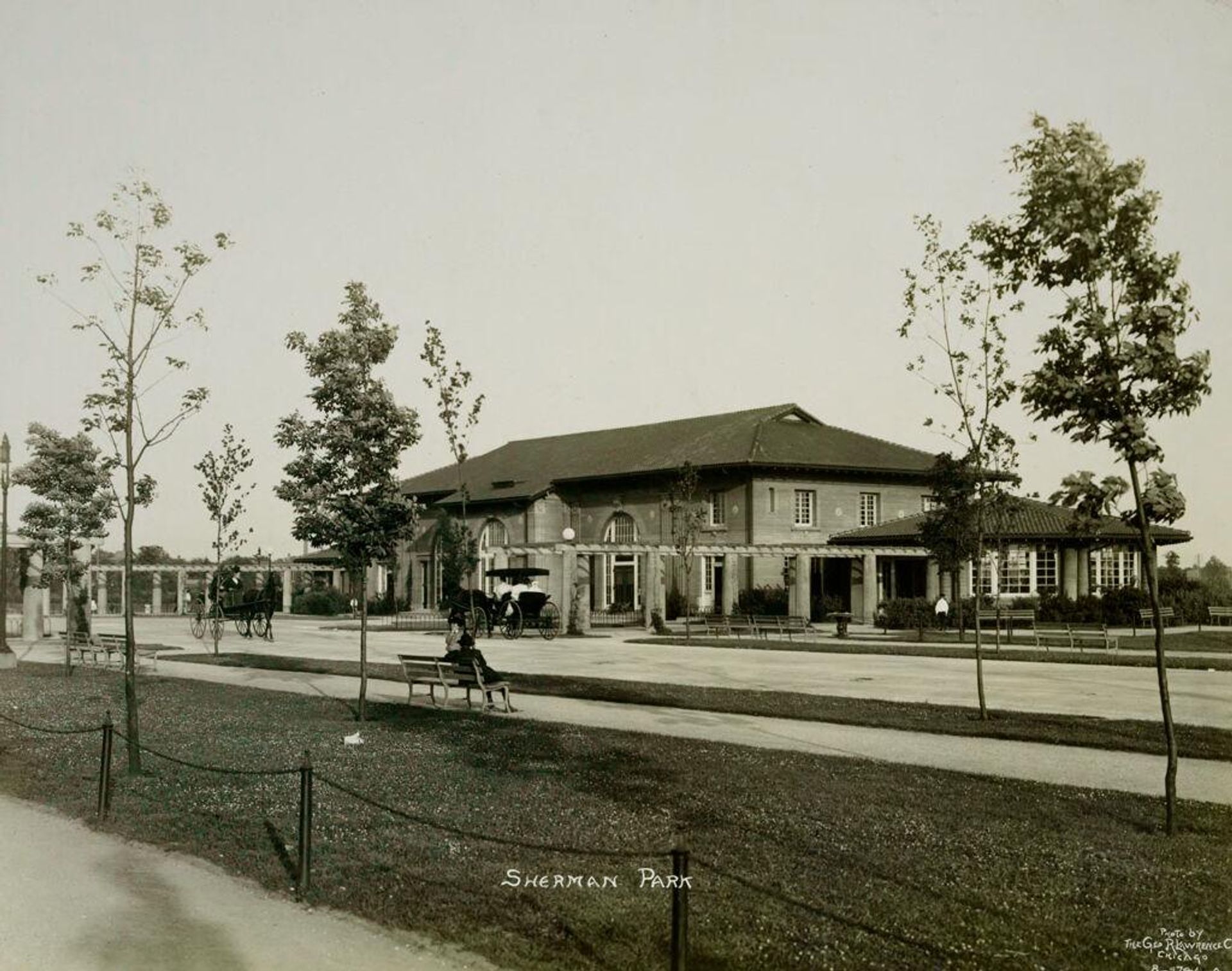 Social Settlements: United States. Illinois. Chicago. "South Parks": Sherman Park by Geo R. Lawrence Co.