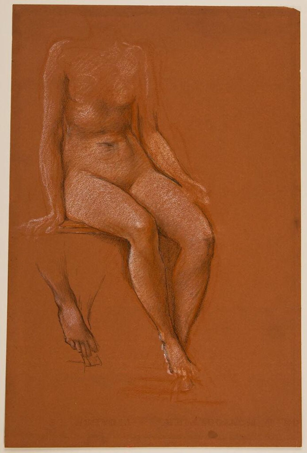 Study for King Cophetua and the Beggar Maid by Edward Burne-Jones