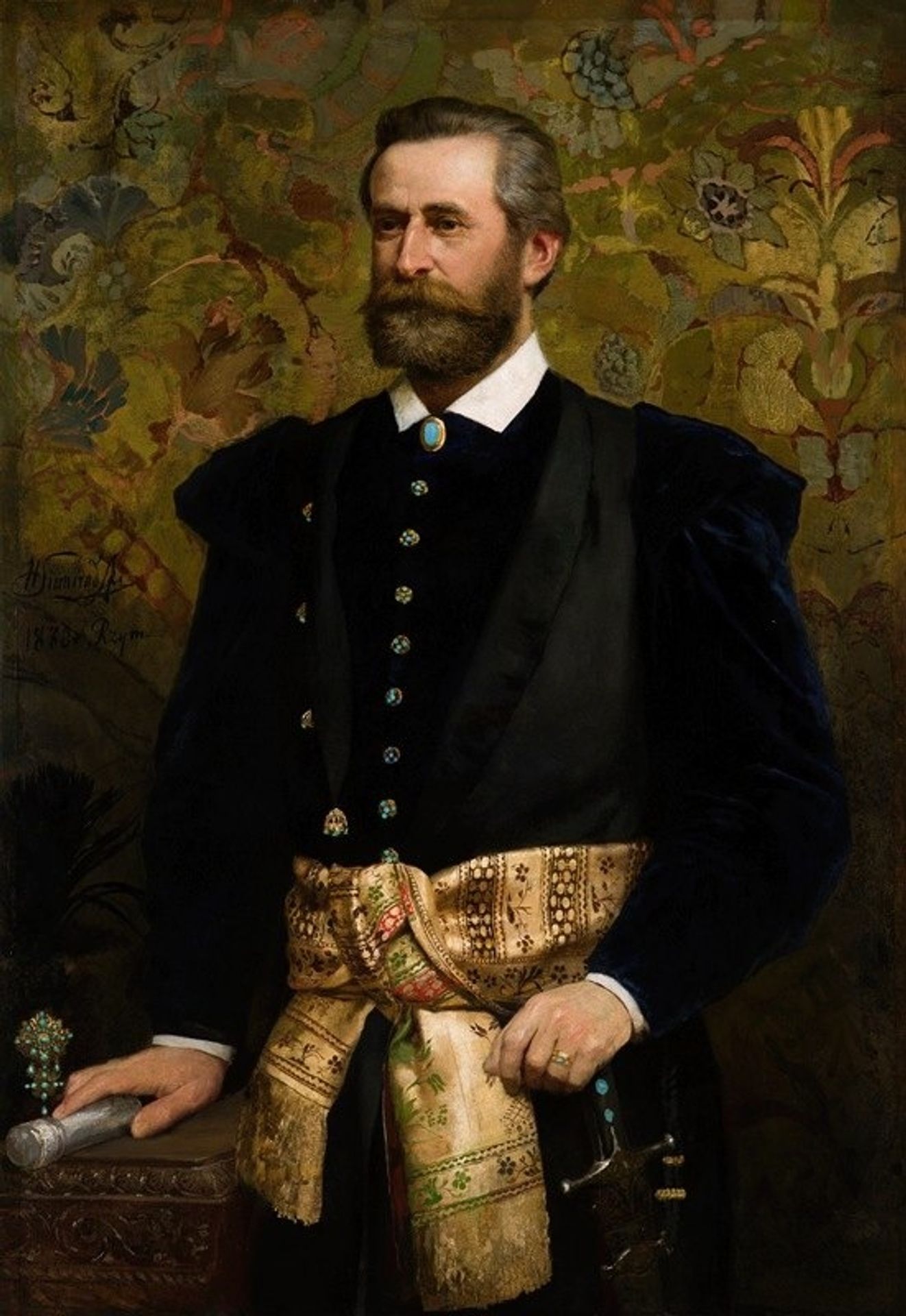 Portrait of Ludwik Wodzicki by Henryk Siemiradzki