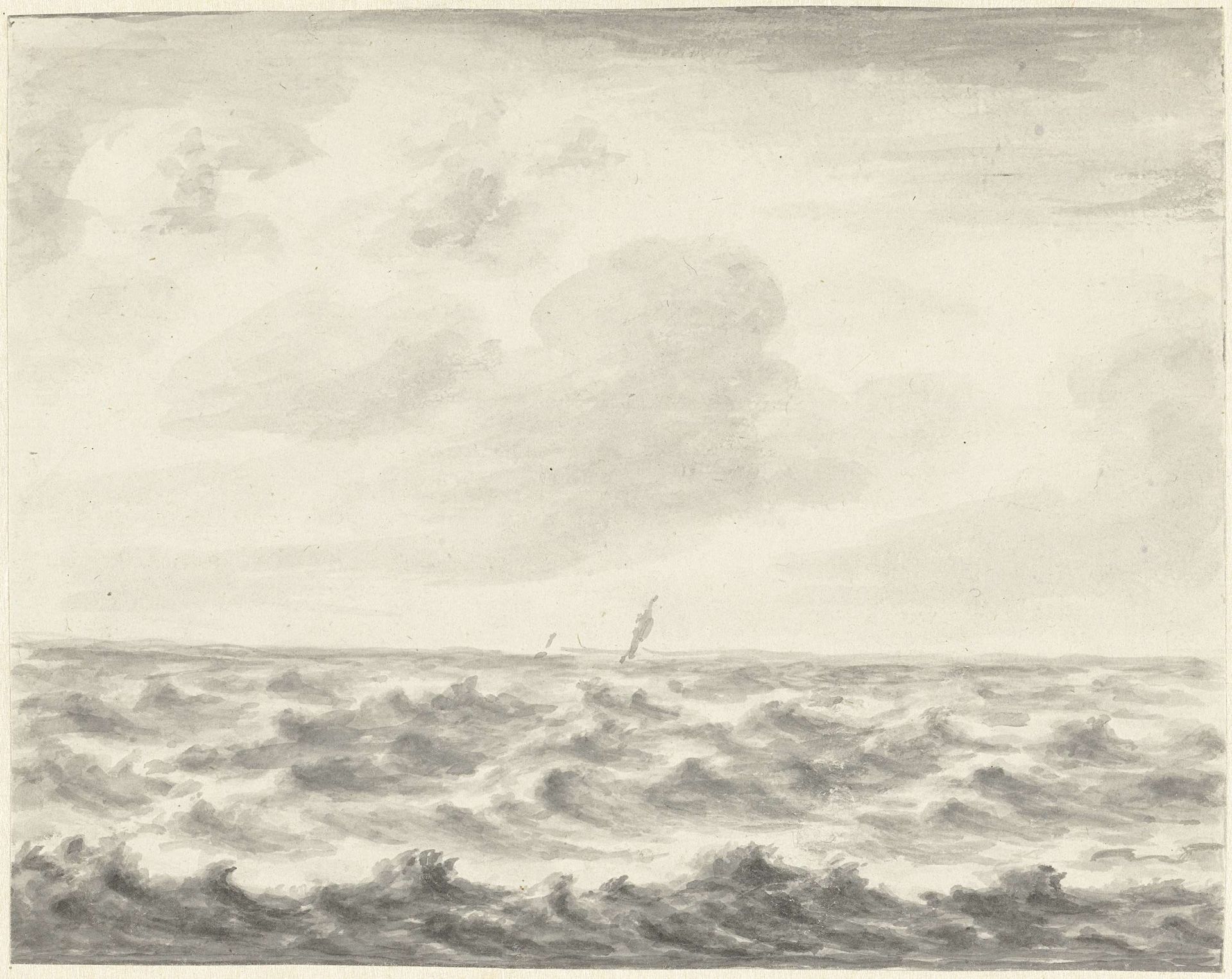 Zeegezicht by Pieter Idserts