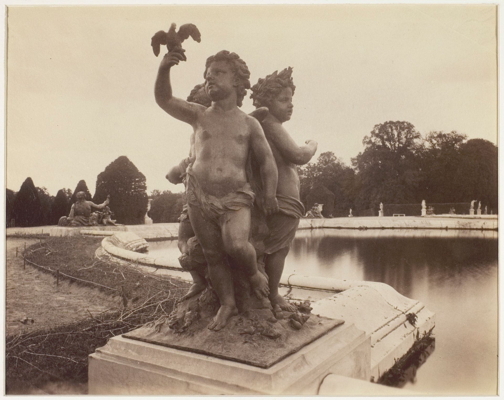 Versailles, Bassin du Midi by Eugène Atget