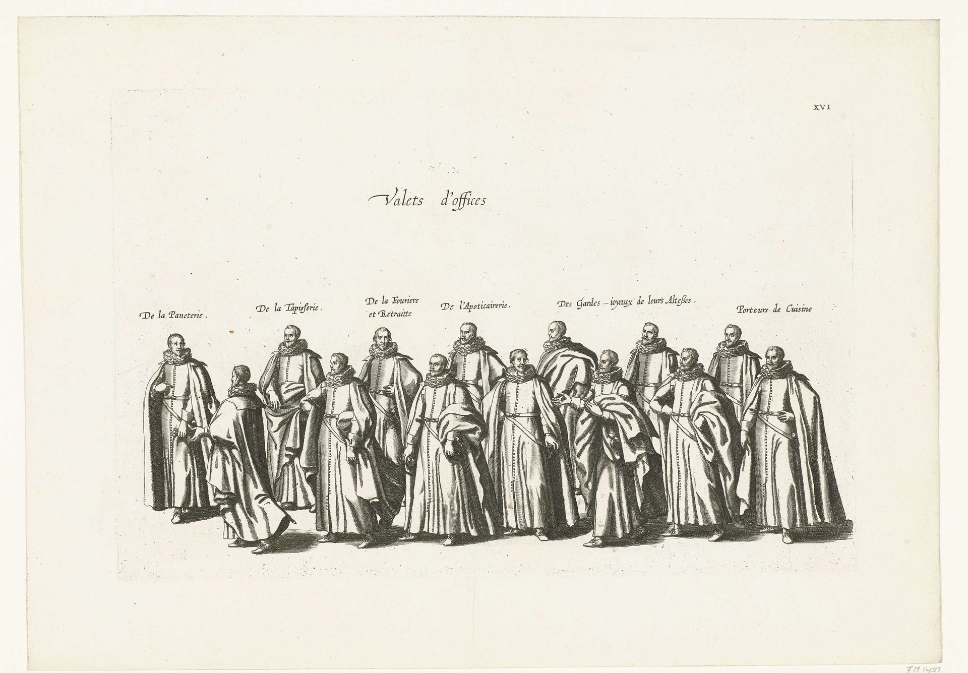 Begrafenisstoet van aartshertog Albrecht (plaat XVI), 1622 by Cornelis Galle I