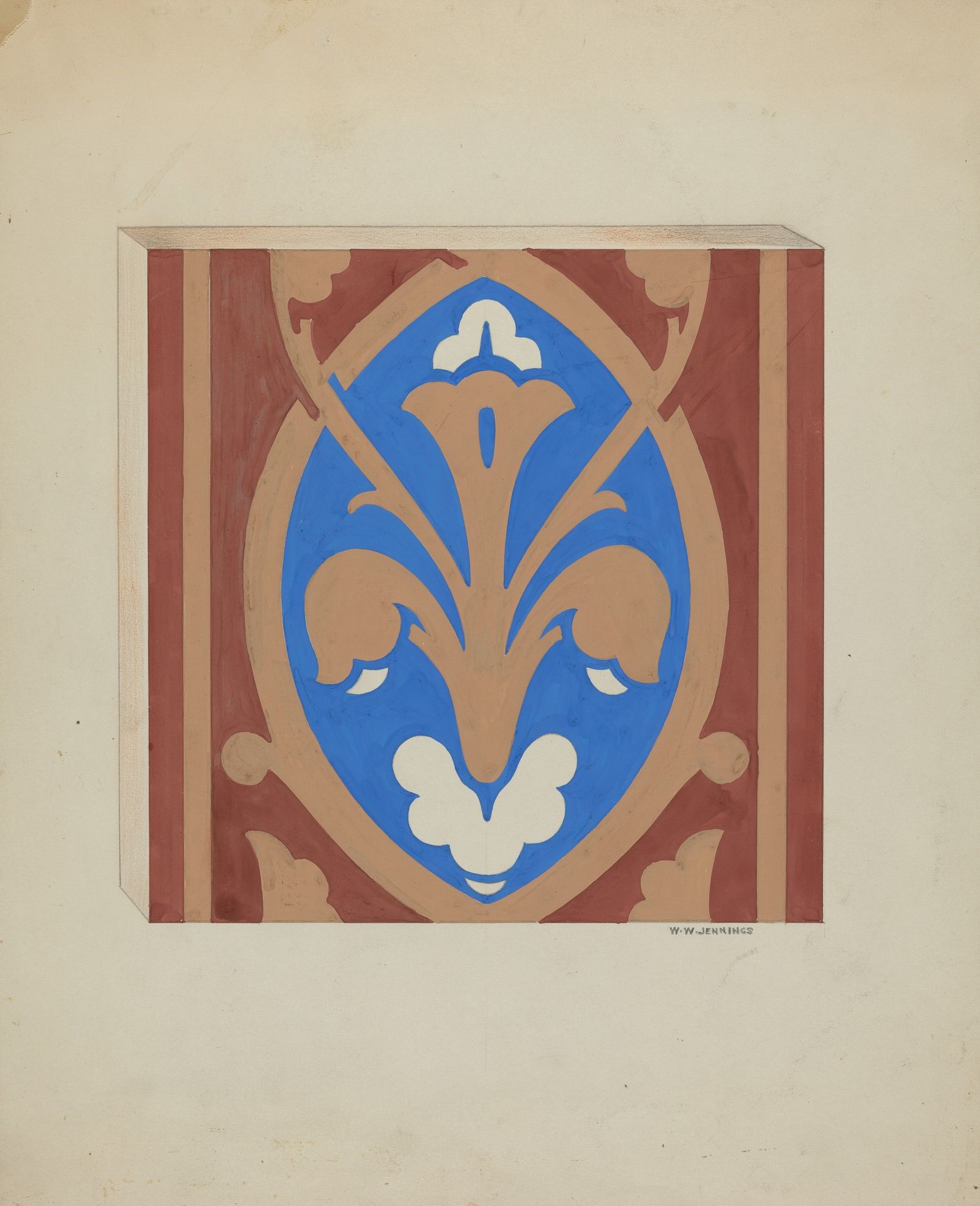 Floor Tile by Walter W. Jennings