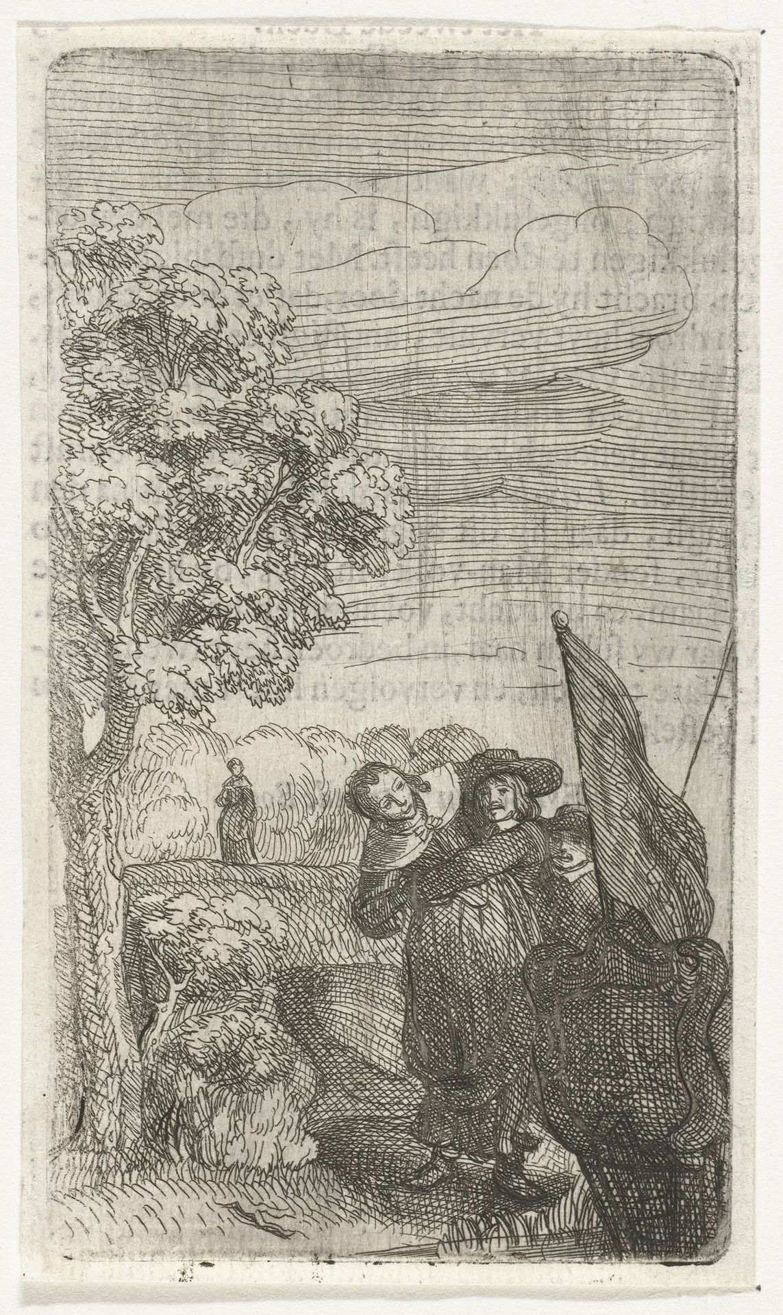 Schaking van de vrouw by Samuel van Hoogstraten
