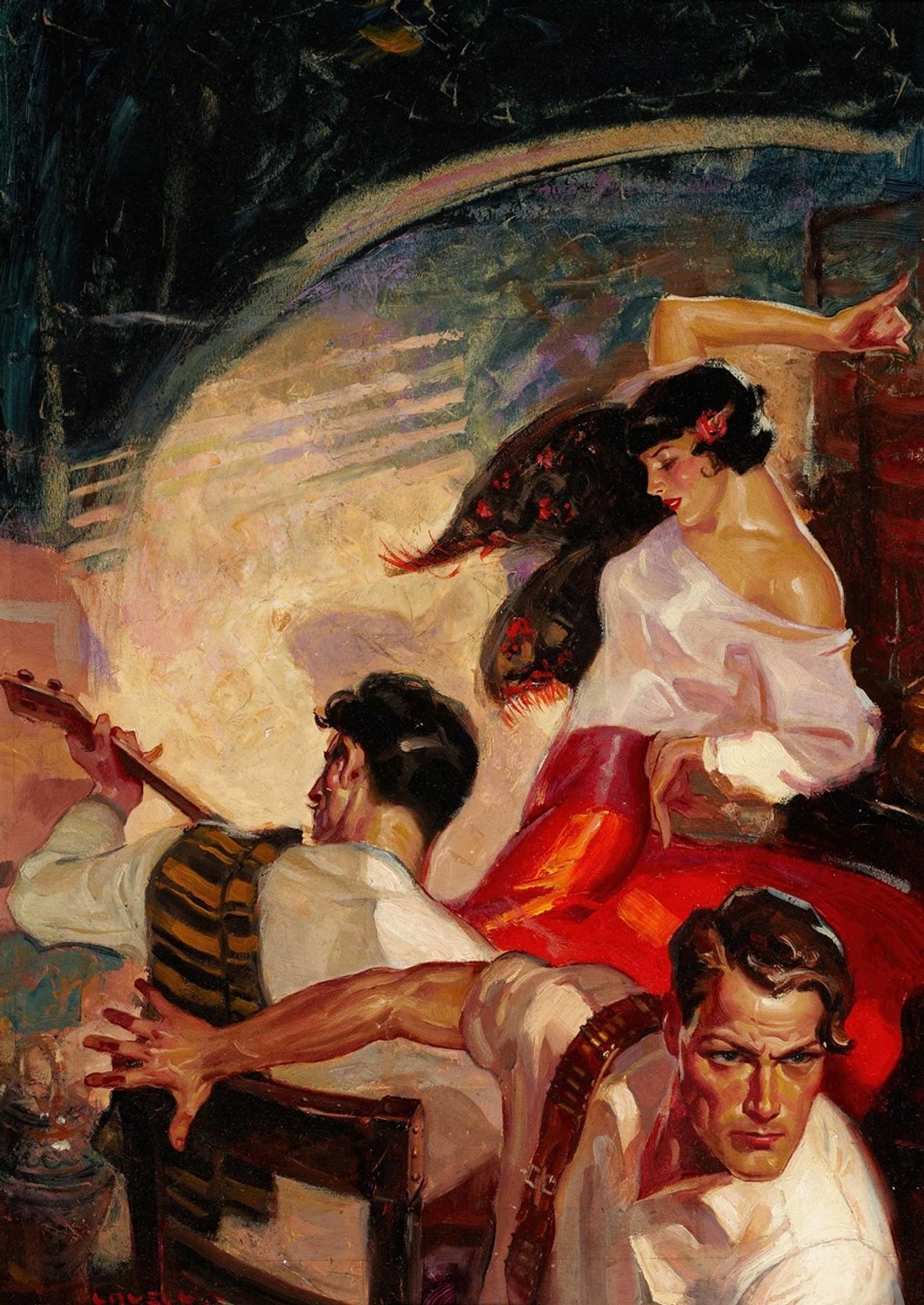 The Dance by Tom Lovell