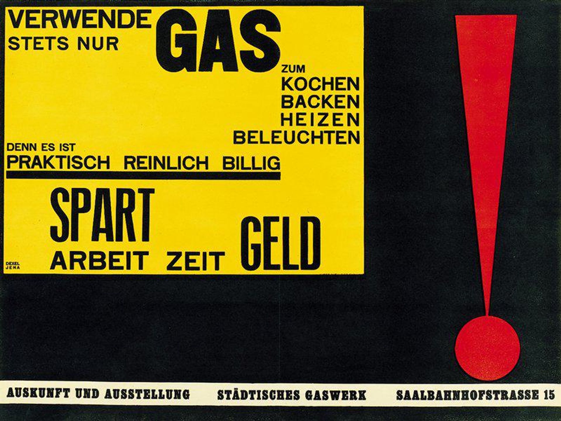 Verwende stets nur Gas by Walter Dexel
