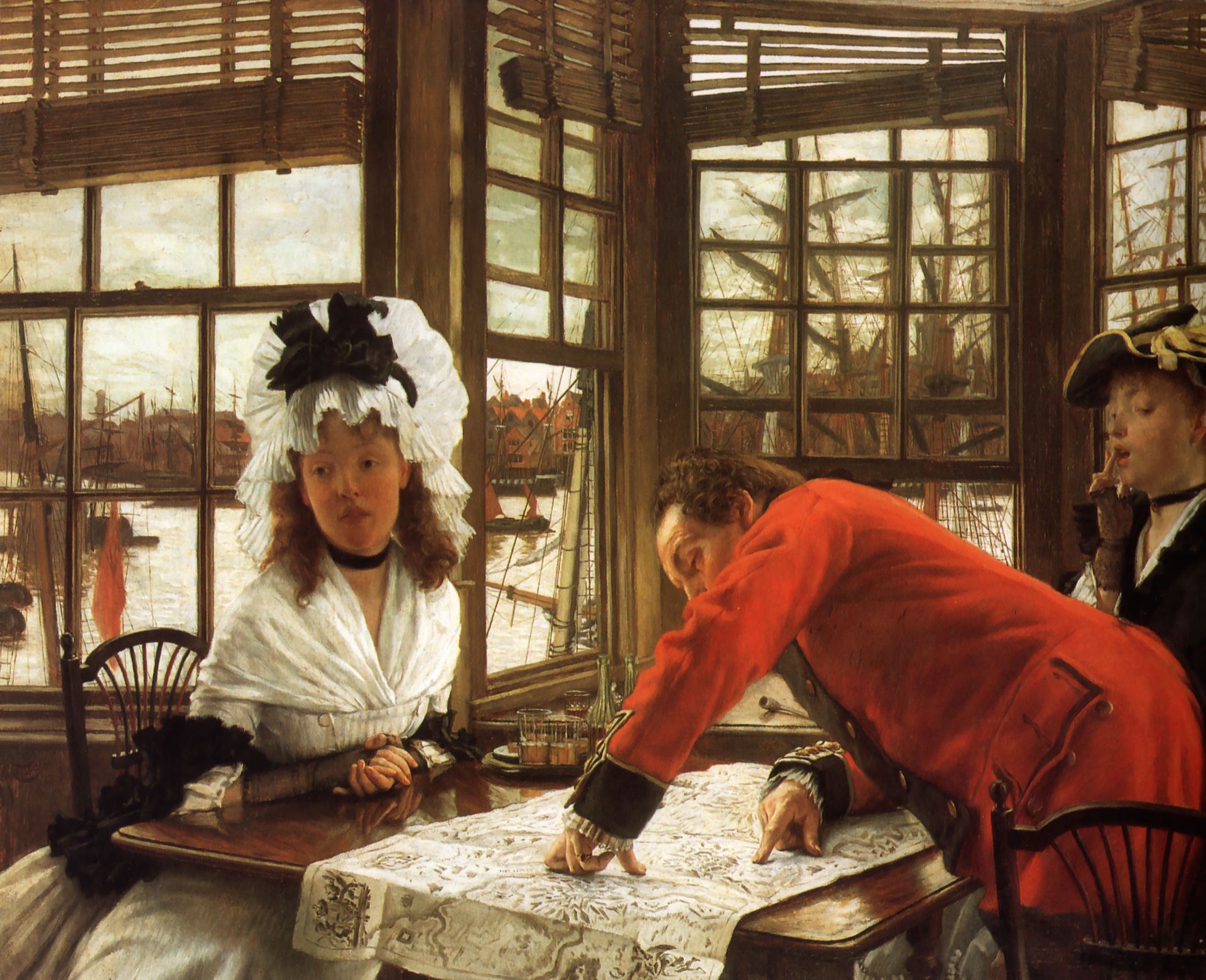 An Interesting Story by James Tissot