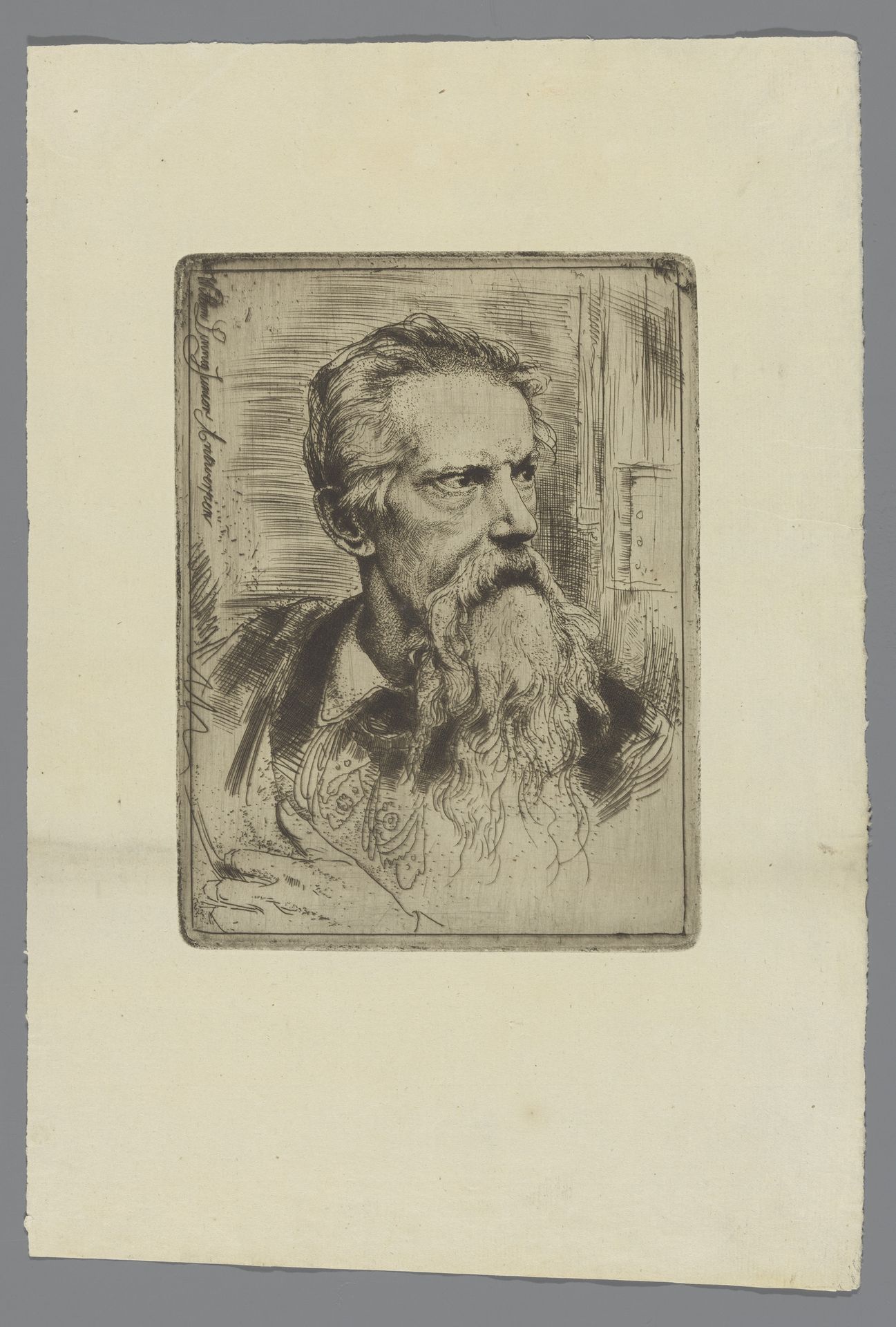 Portret van Franz Liszt by Willem (II) Linnig