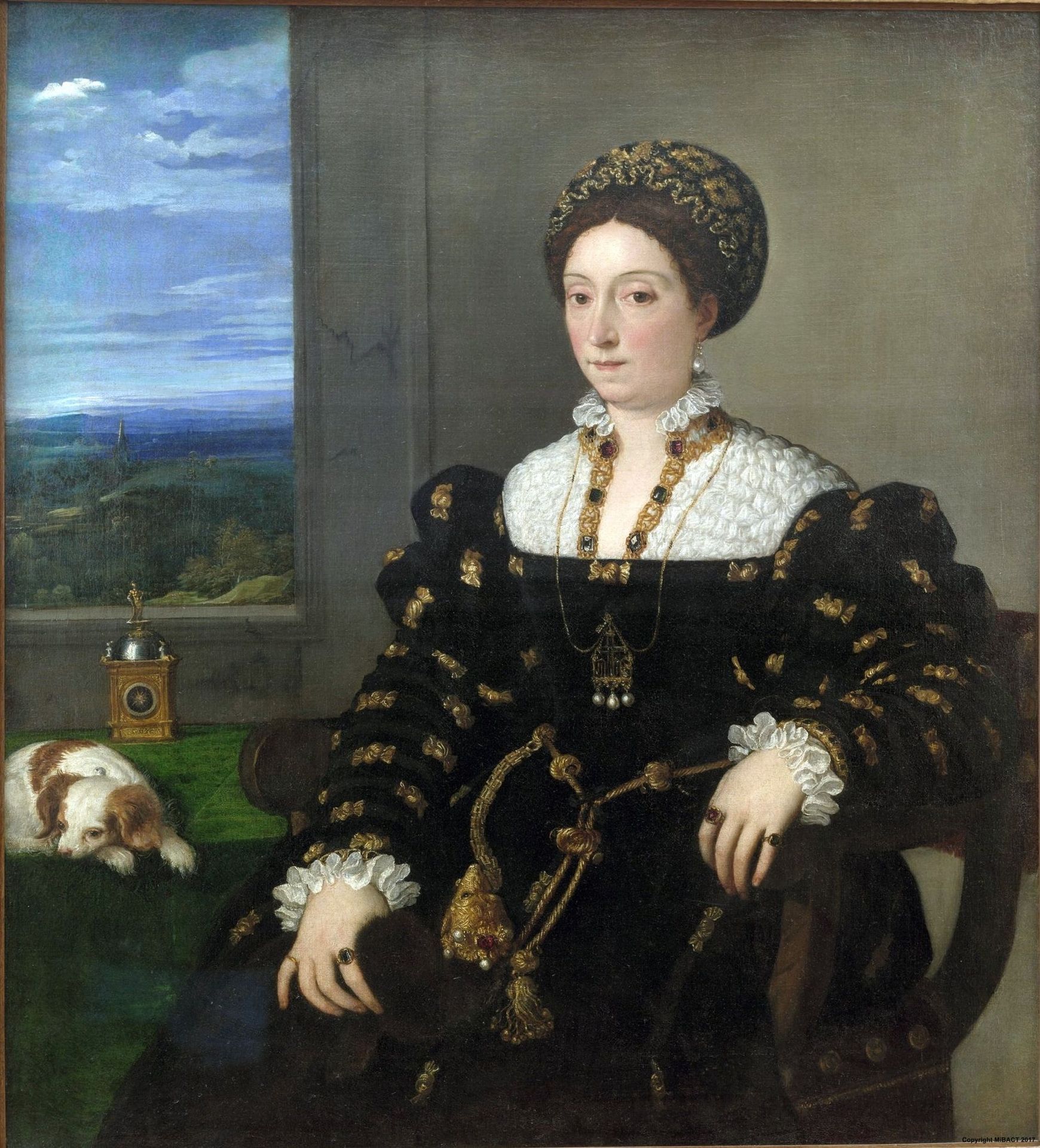 Portrait of Eleonora Gonzaga by Titian