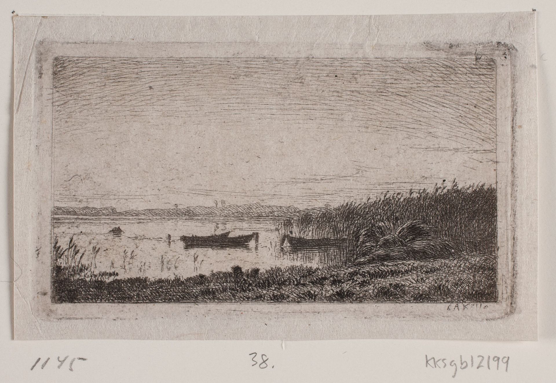 Ved Maribo sø by C.A. Kølle