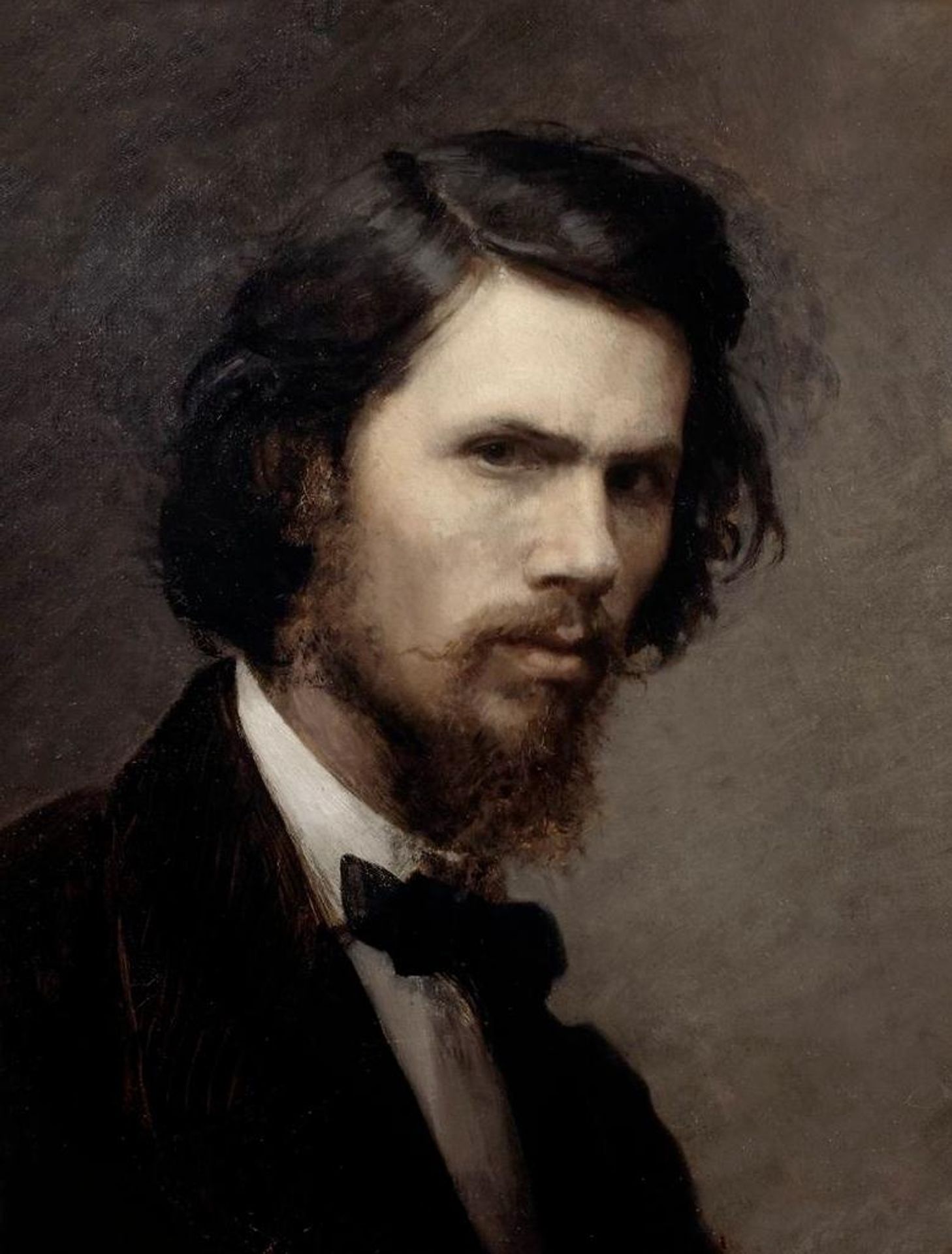 Self-portrait by Ivan Kramskoy